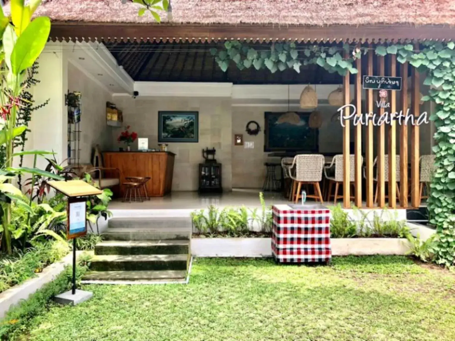 Property building in Villa Puriartha Ubud - CHSE Certified