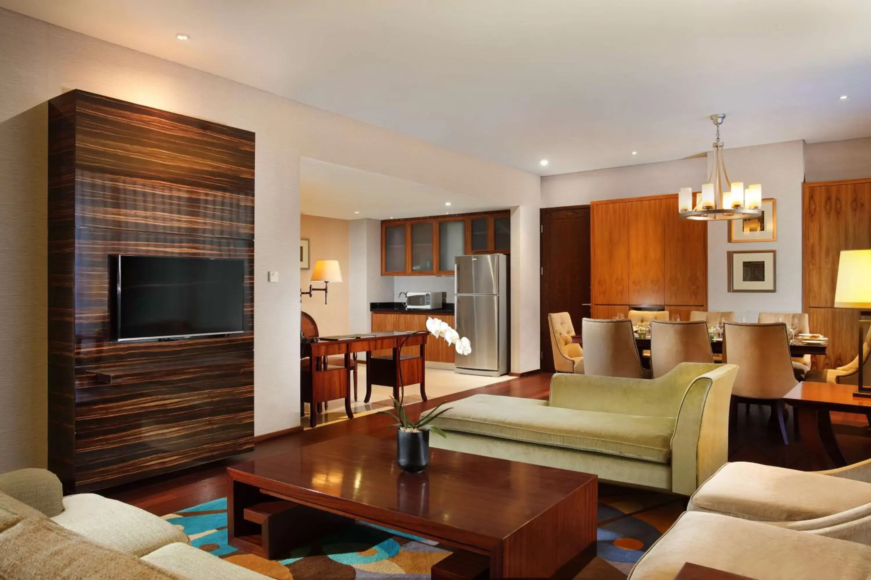 Living room, TV/Entertainment Center in Hilton Bandung