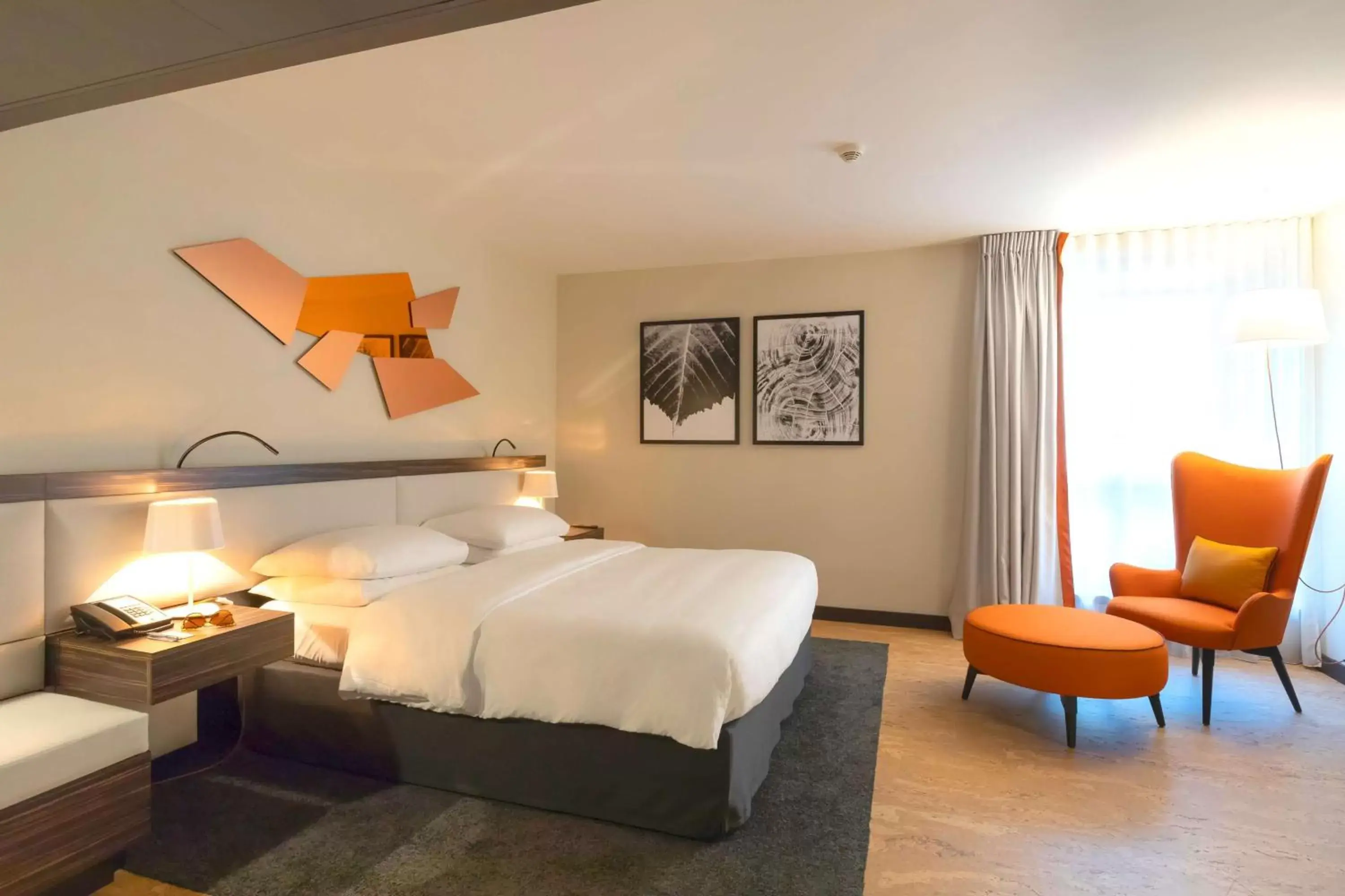 Bed in Radisson Blu Hotel, Paris Boulogne