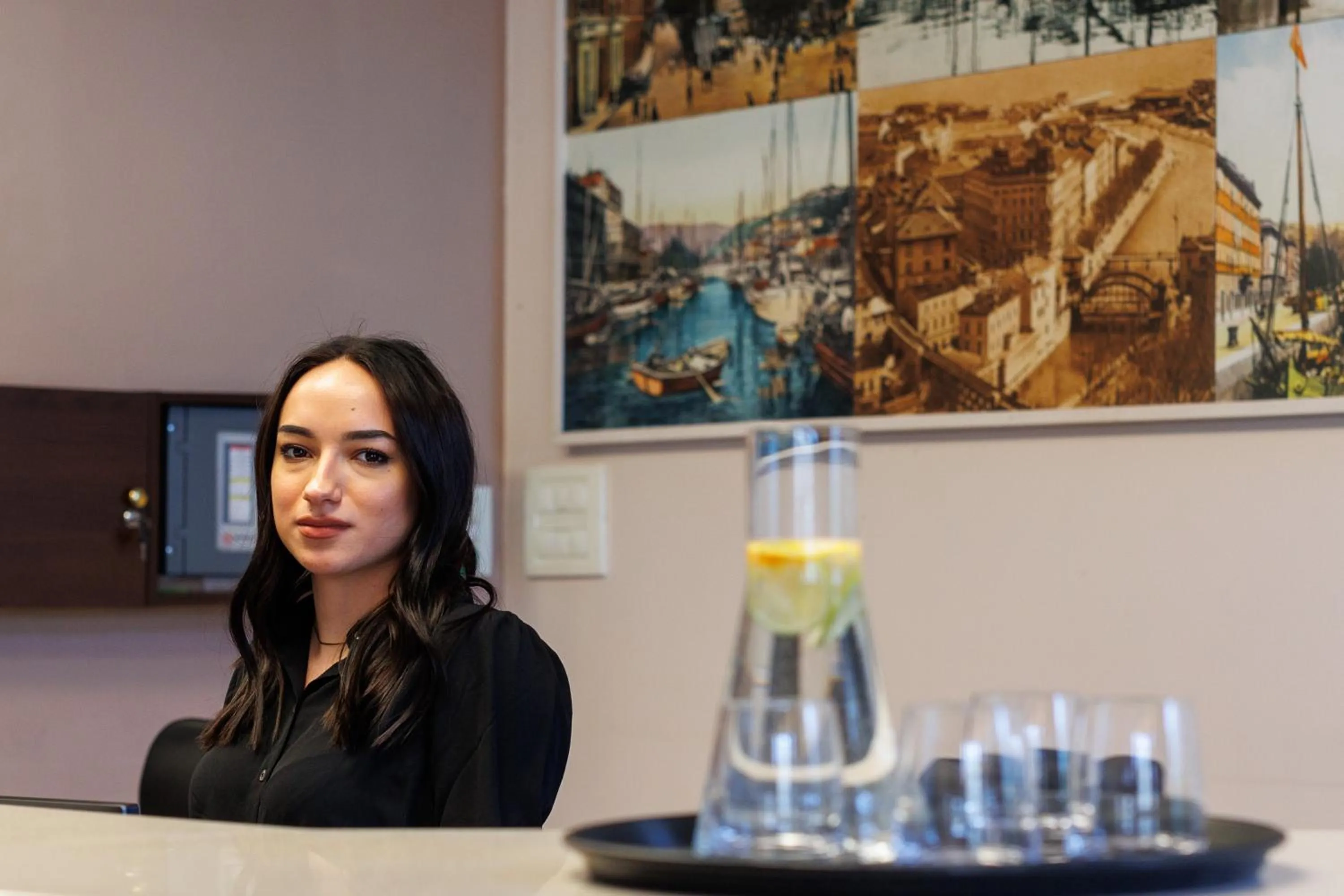Lobby or reception in Hotel Continental