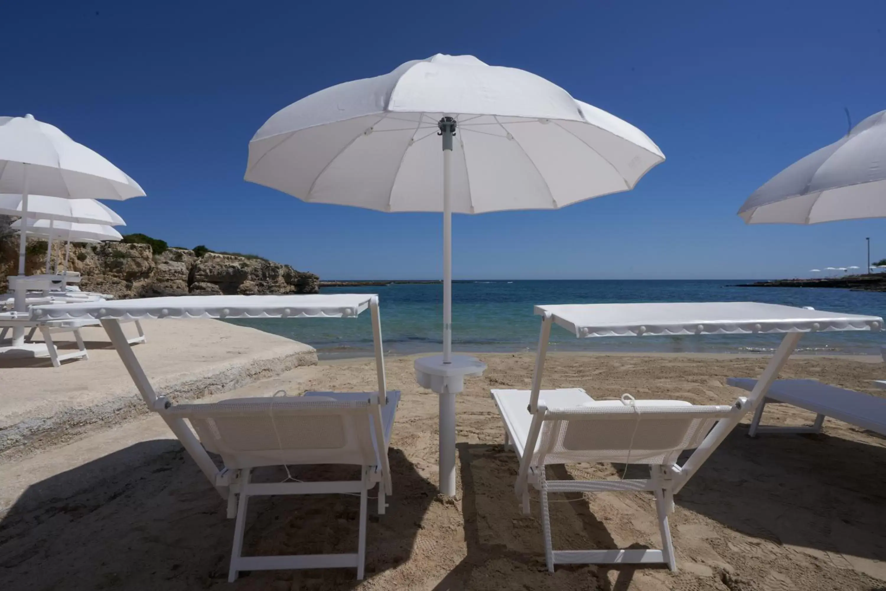 Beach in Grotta Palazzese Beach Hotel