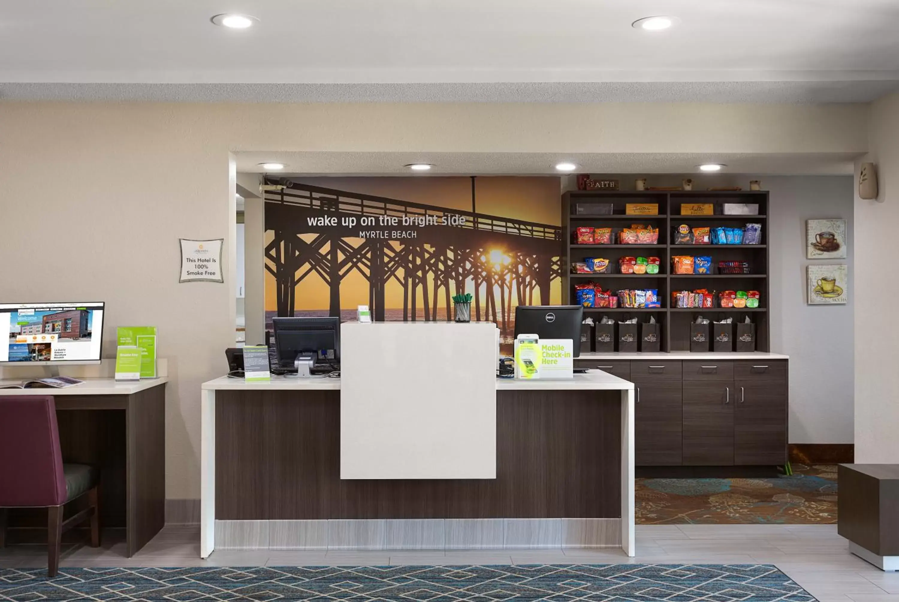 Lobby or reception in La Quinta Inn by Wyndham North Myrtle Beach