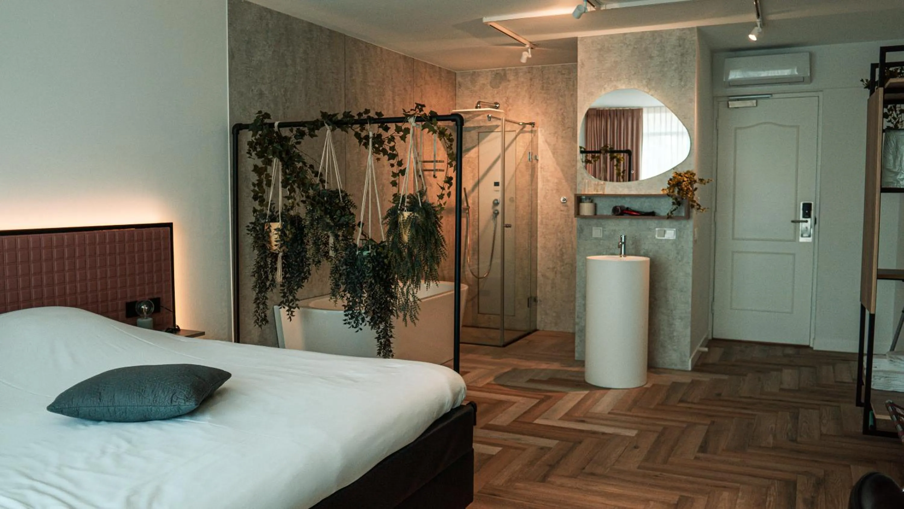 Bed in Hajé Hotel Joure