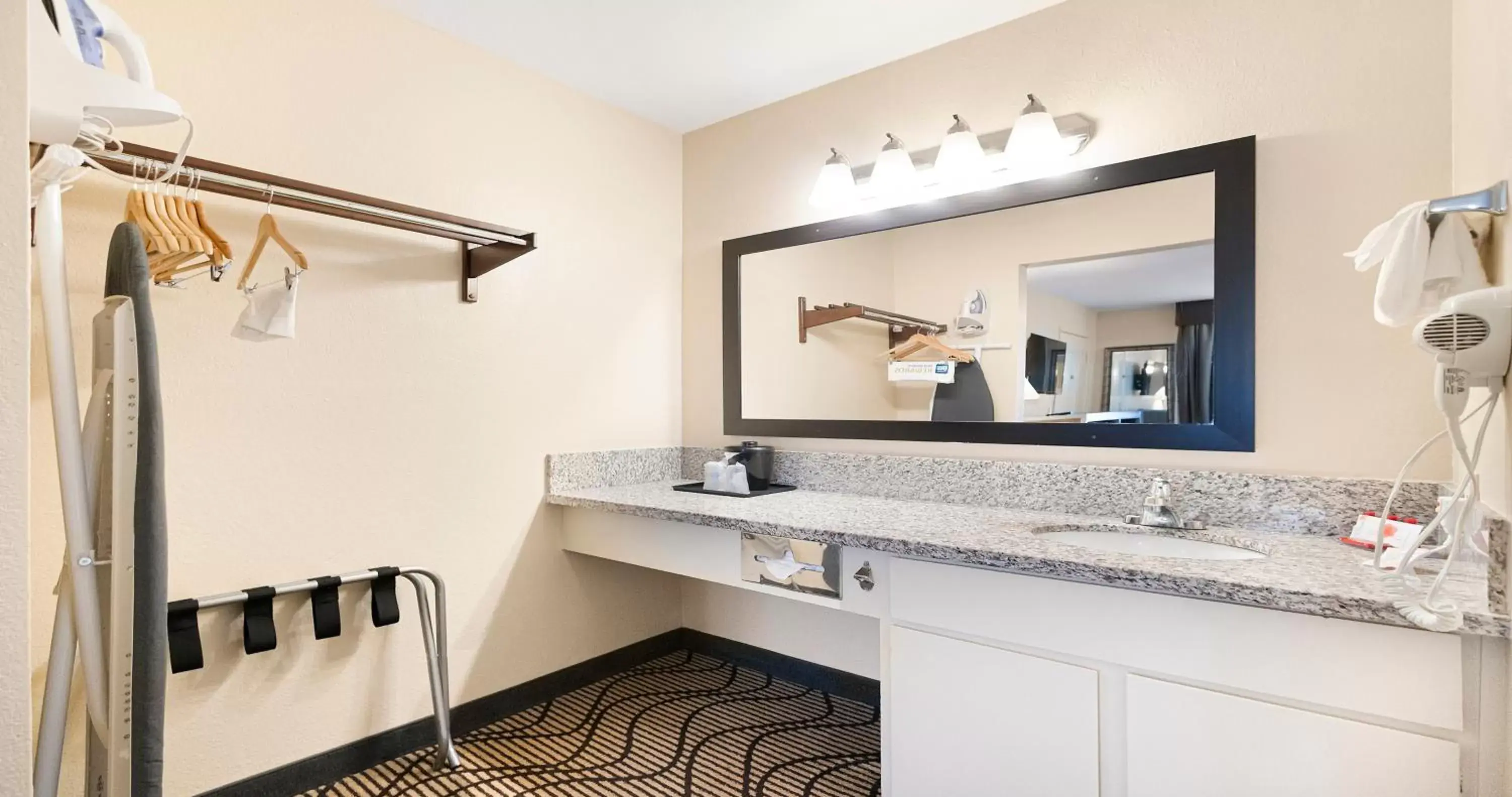 Bathroom in SureStay Plus Hotel by Best Western Sacramento North