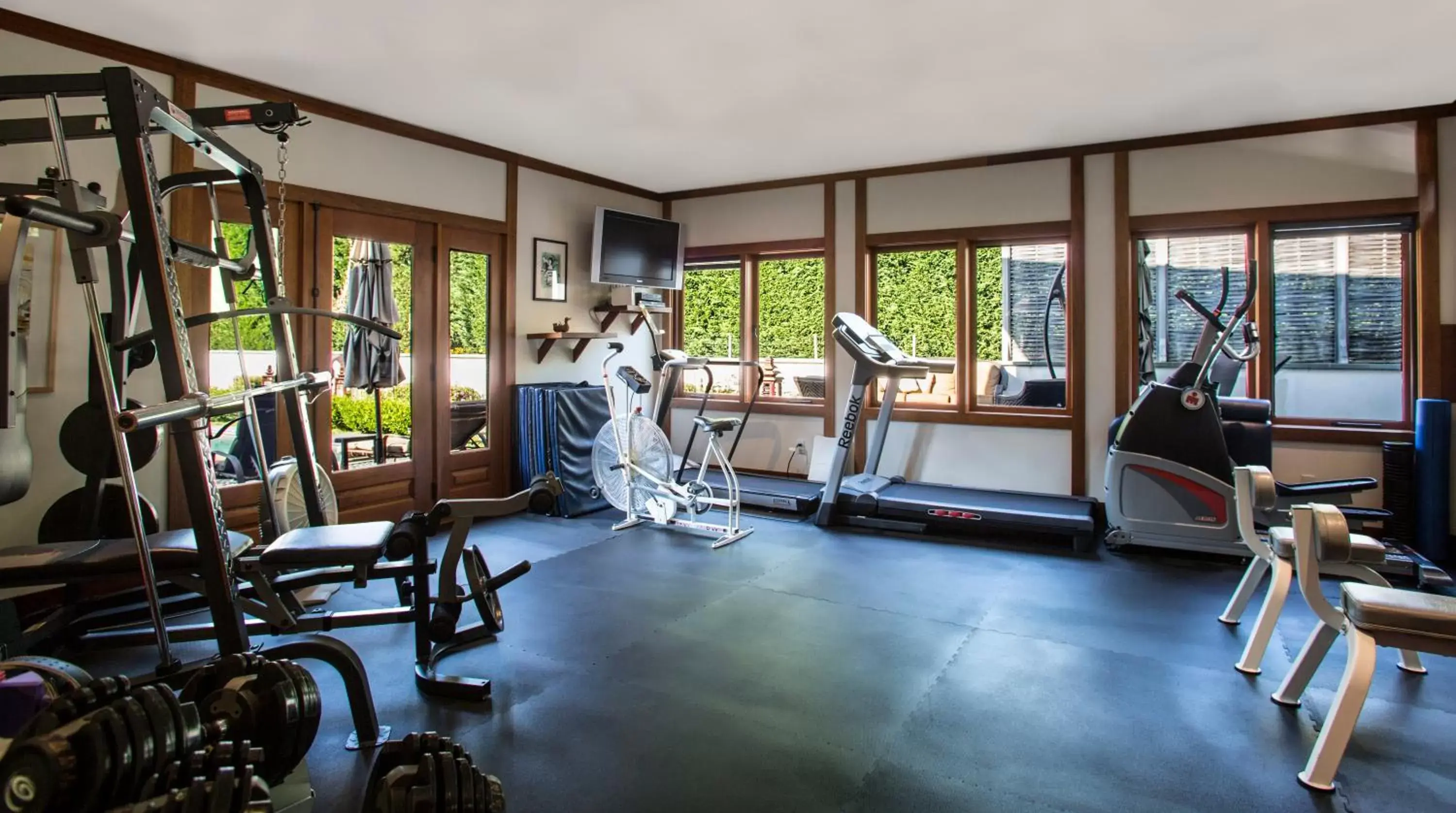 Fitness Center/Facilities in East Hampton Art House Bed and Breakfast