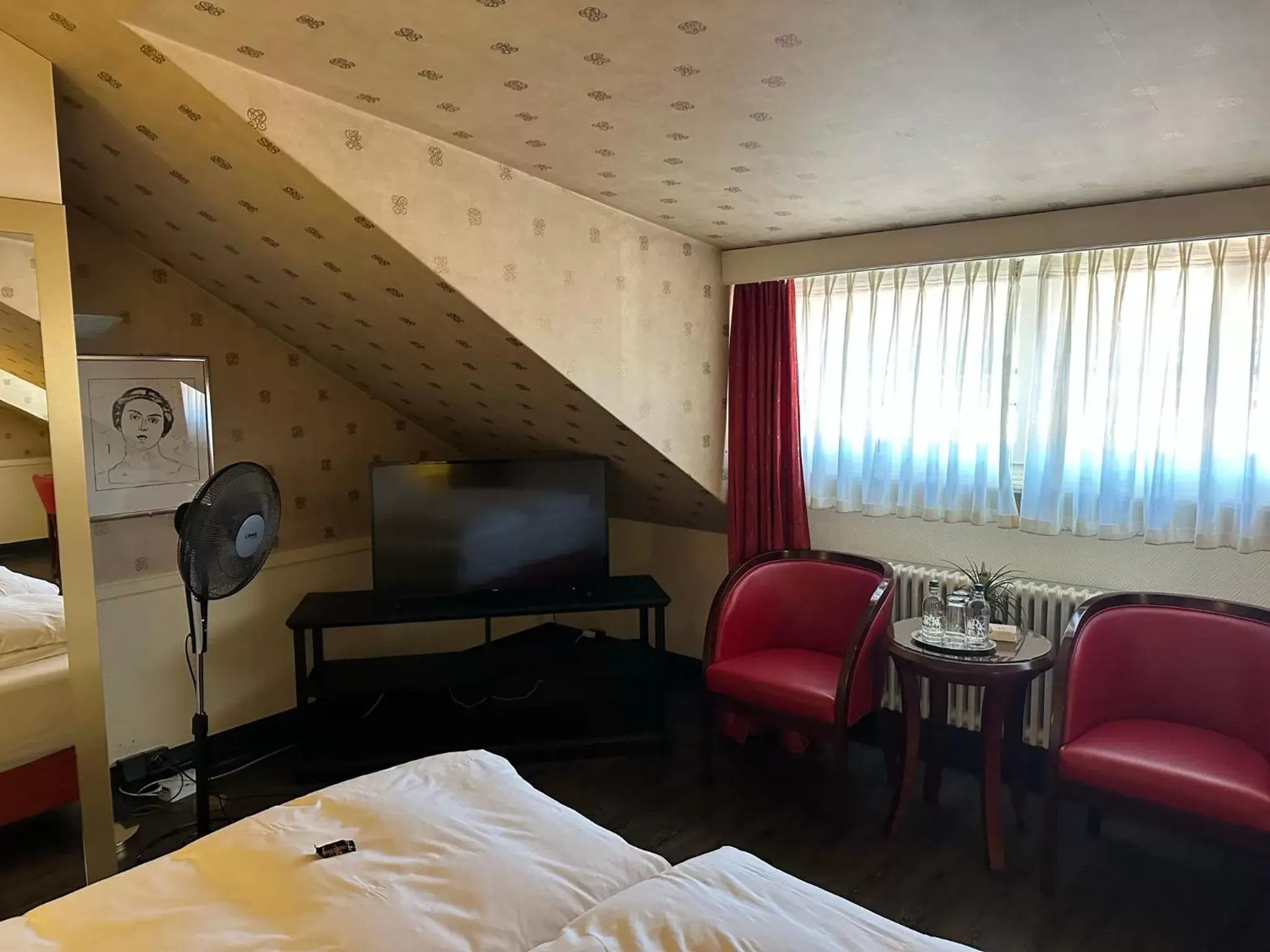 Bed, Seating Area in Boutique Hotel Belle Epoque