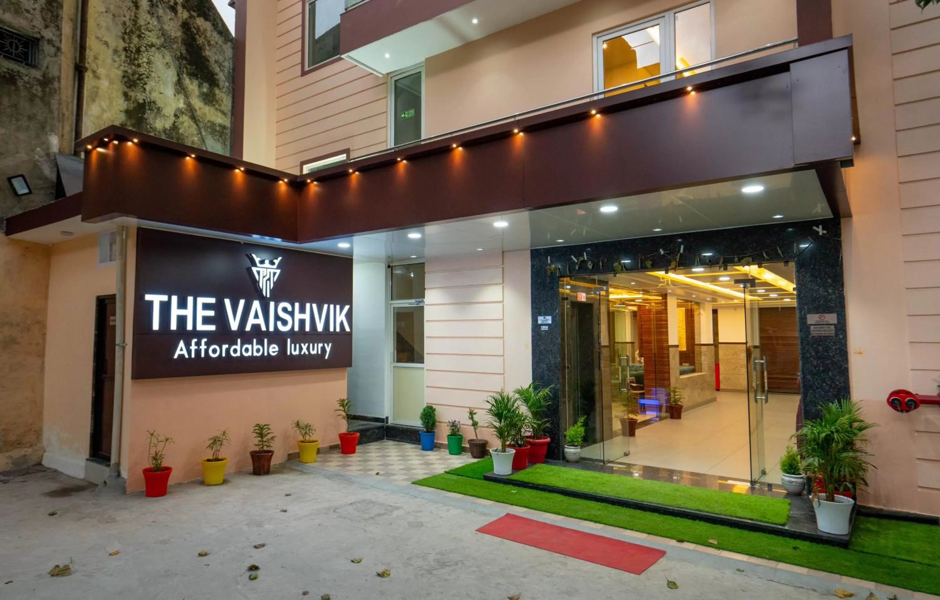 Facade/entrance in Hotel The Vaishvik