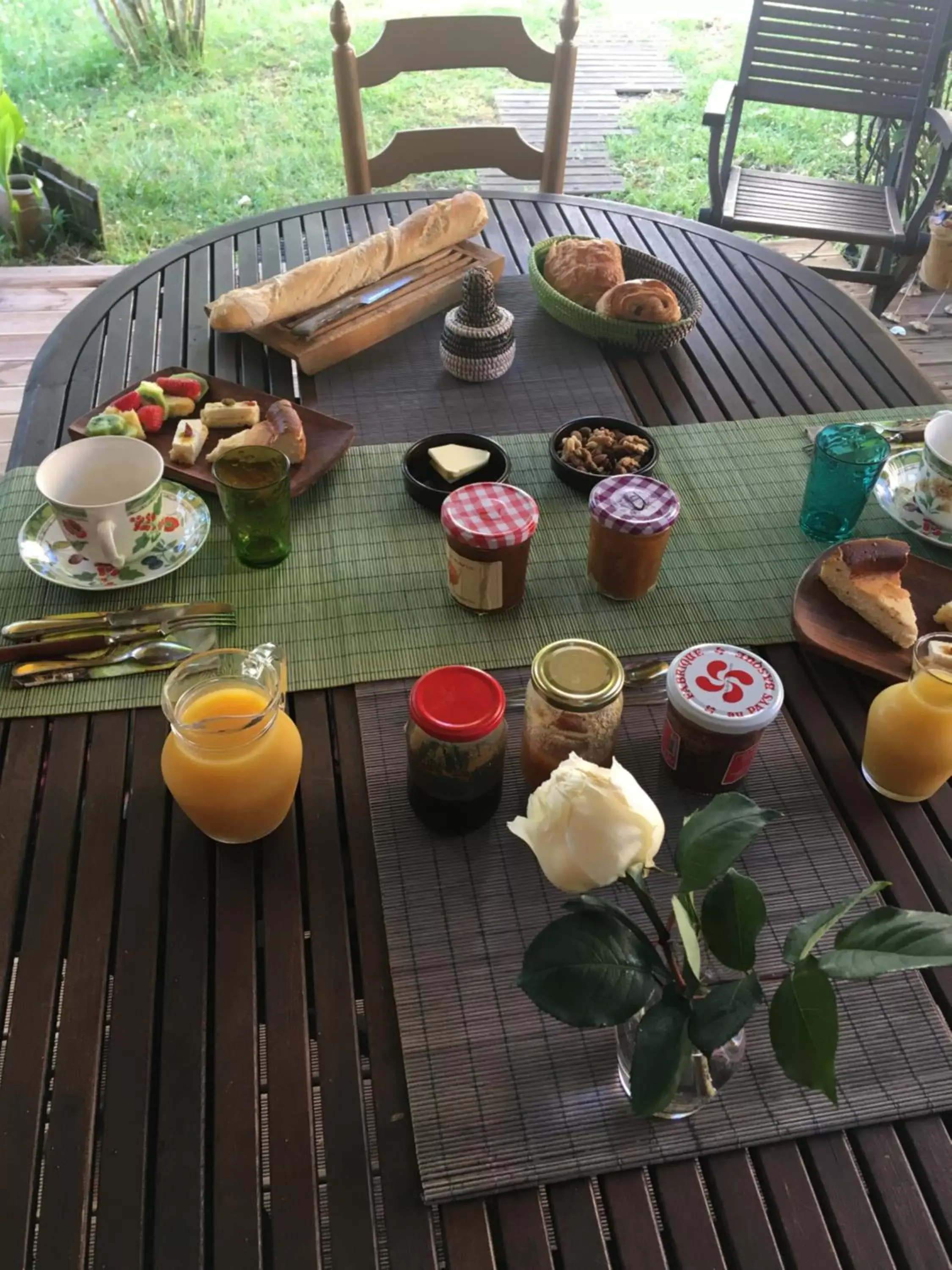 Summer, Breakfast in La Chambre Du Voyageur