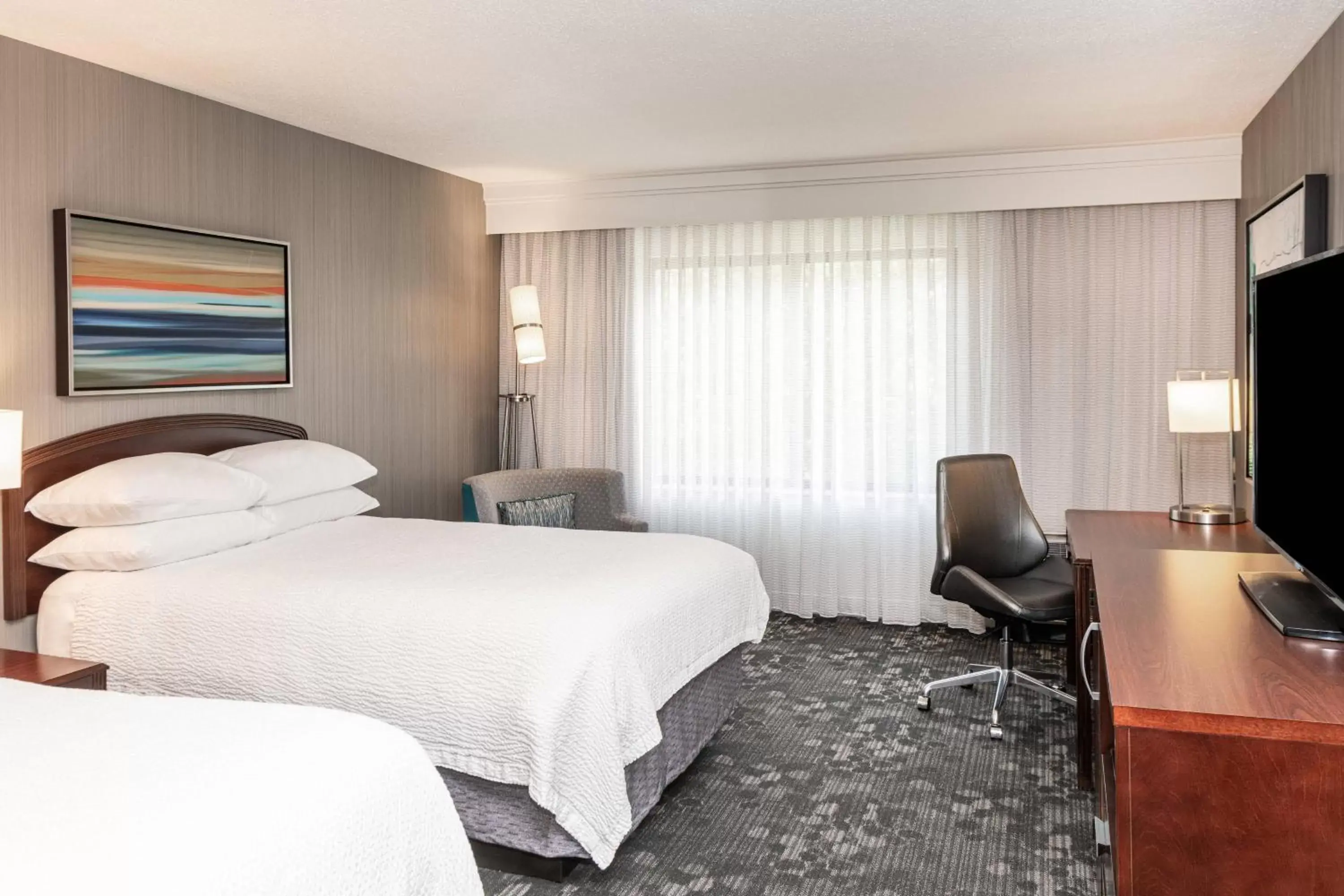 Photo of the whole room, Bed in Courtyard by Marriott Columbus Tipton Lakes