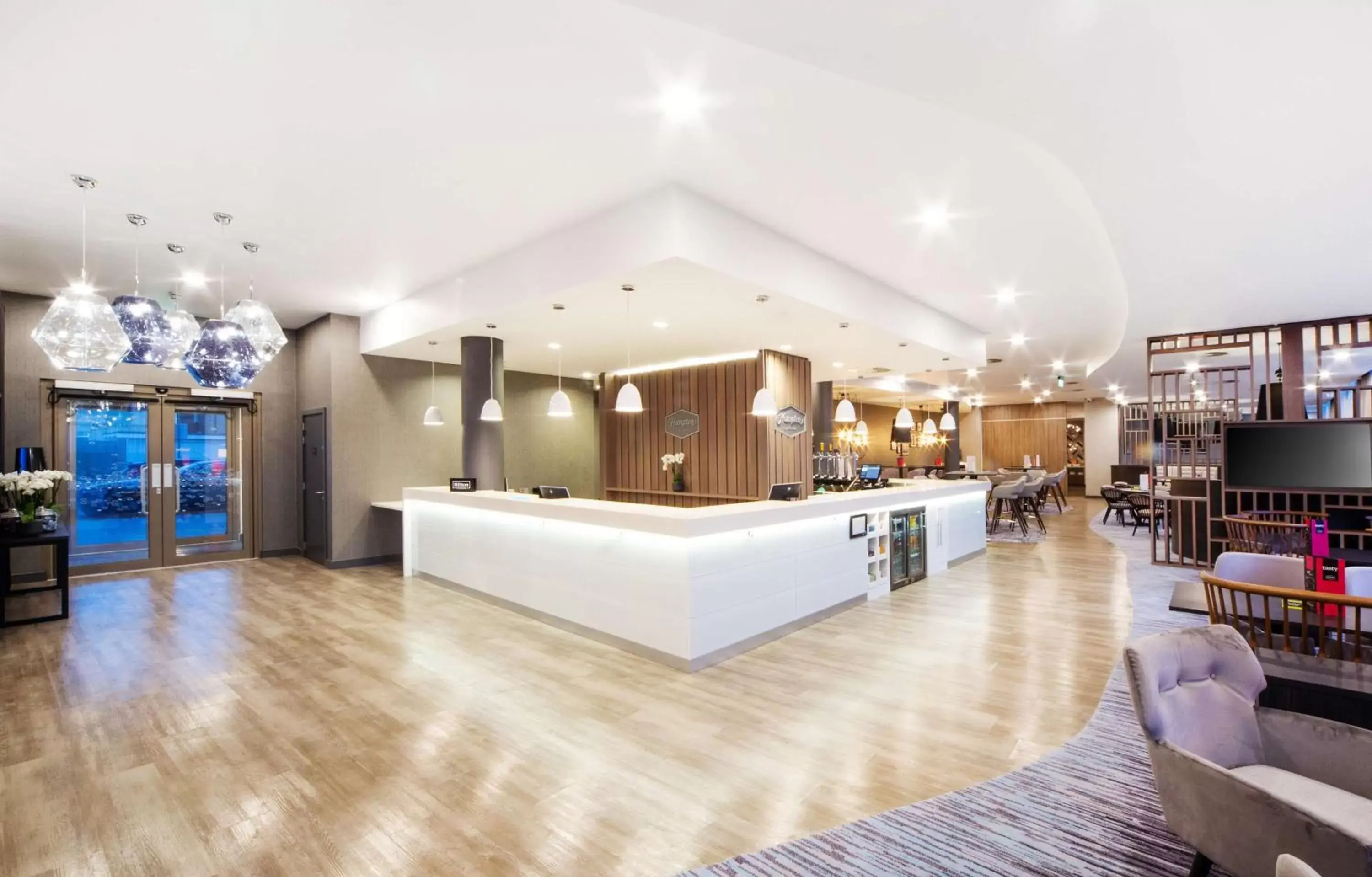 Lobby or reception in Hampton By Hilton Blackpool