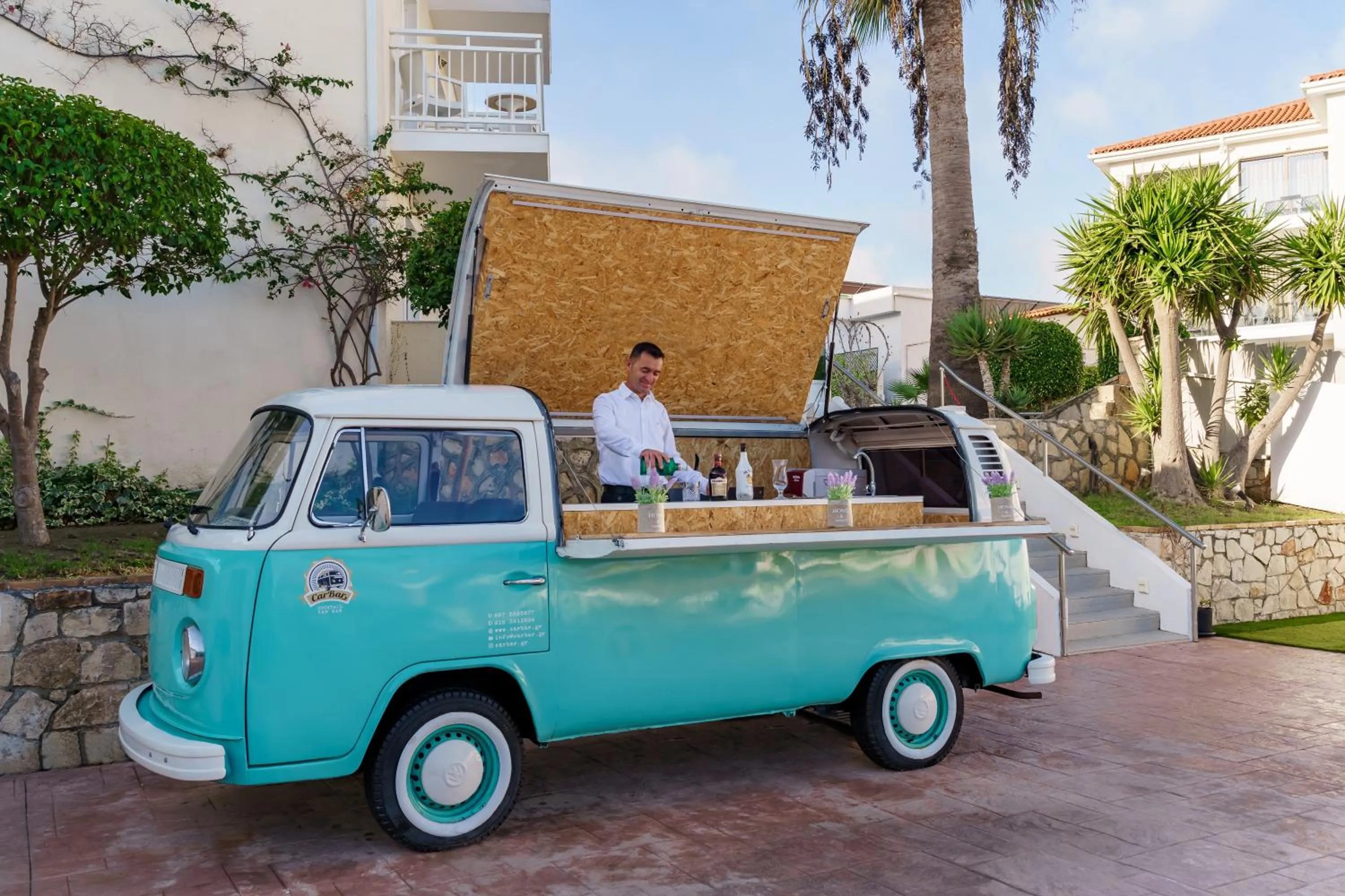 Staff in Diana Palace Hotel Zakynthos
