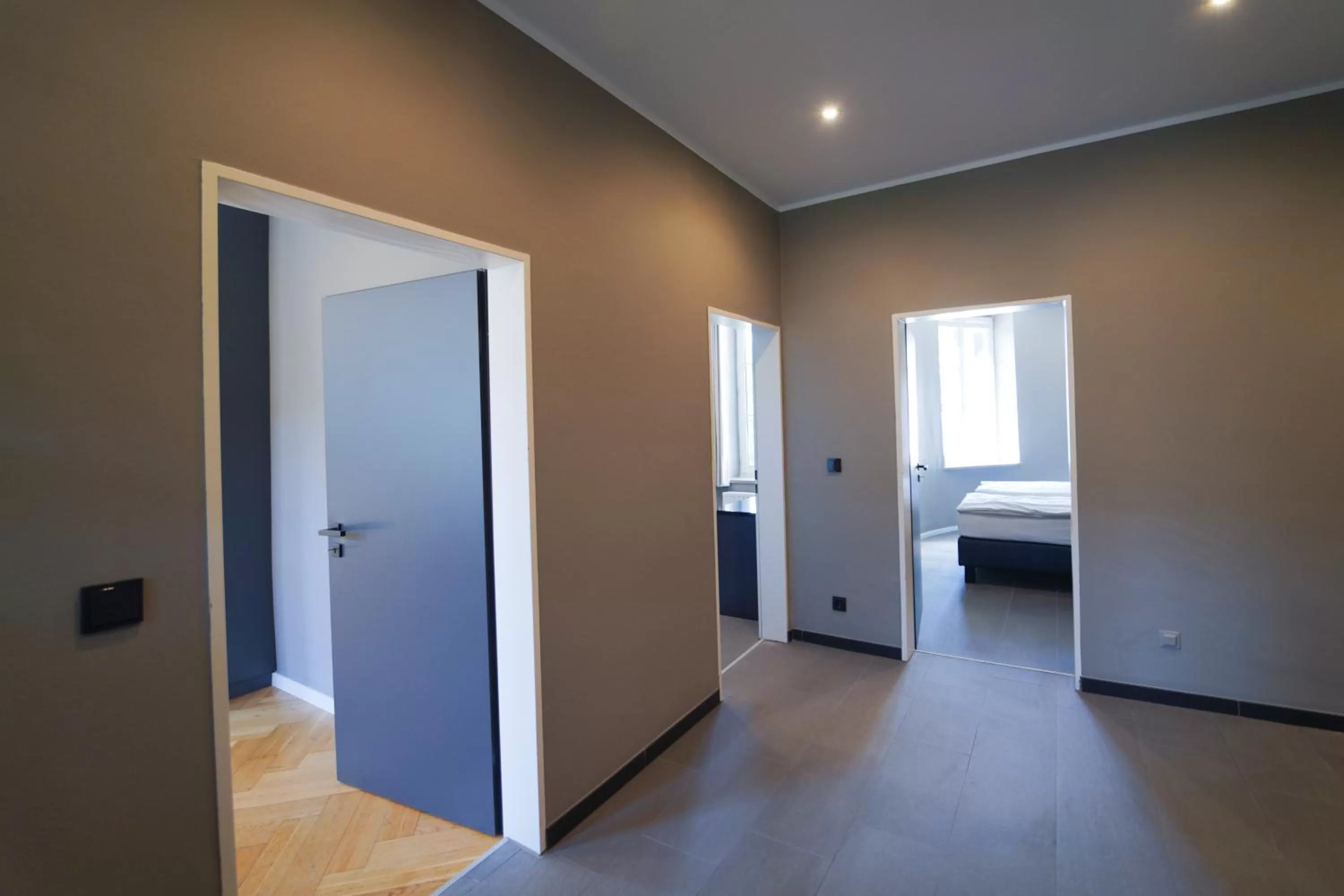 Seating area, Bed in Laimer Hof am Schloss Nymphenburg