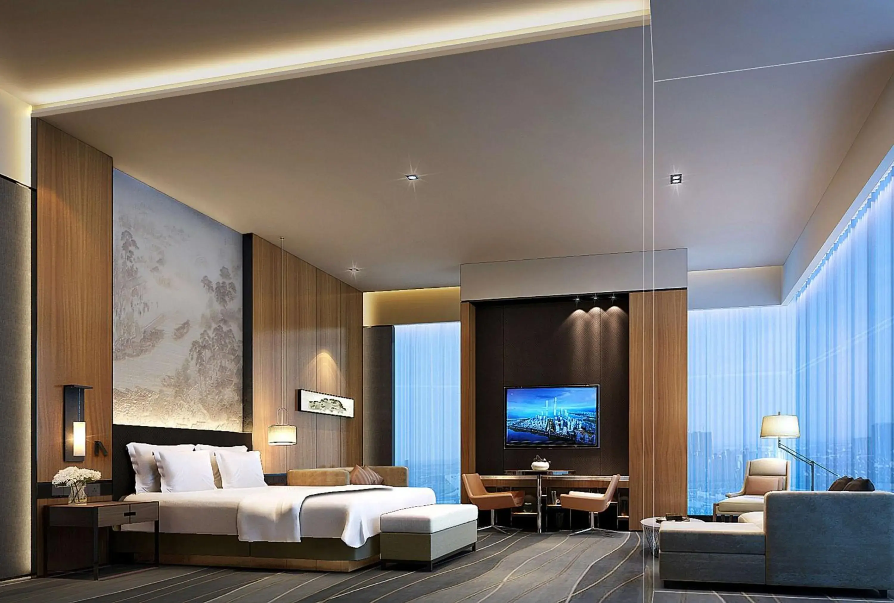 Bedroom in Doubletree By Hilton Suzhou Wujiang