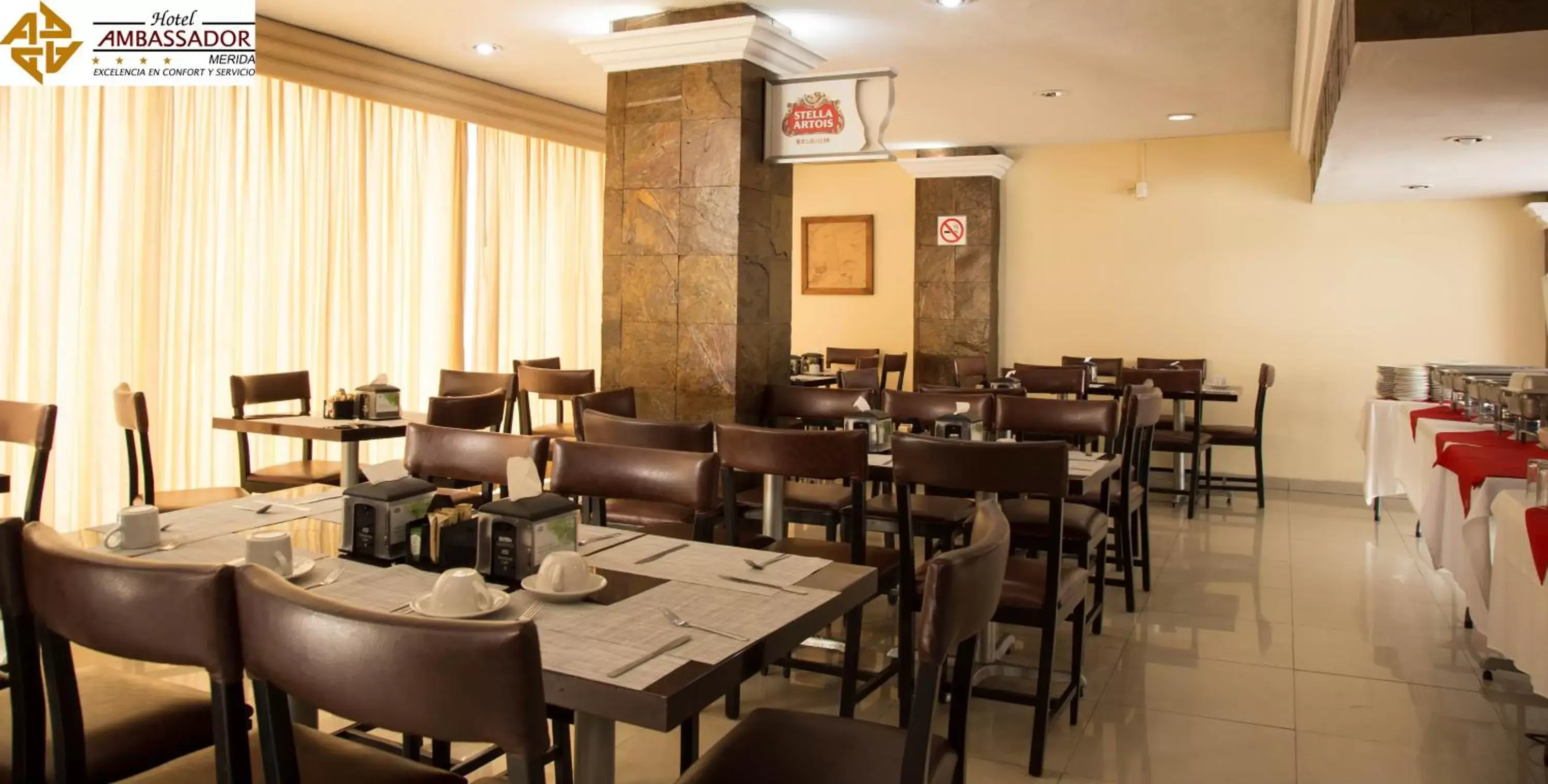 Restaurant/places to eat in Hotel Ambassador Mérida Restaurant/places to eat in Hotel Ambassador Mérida