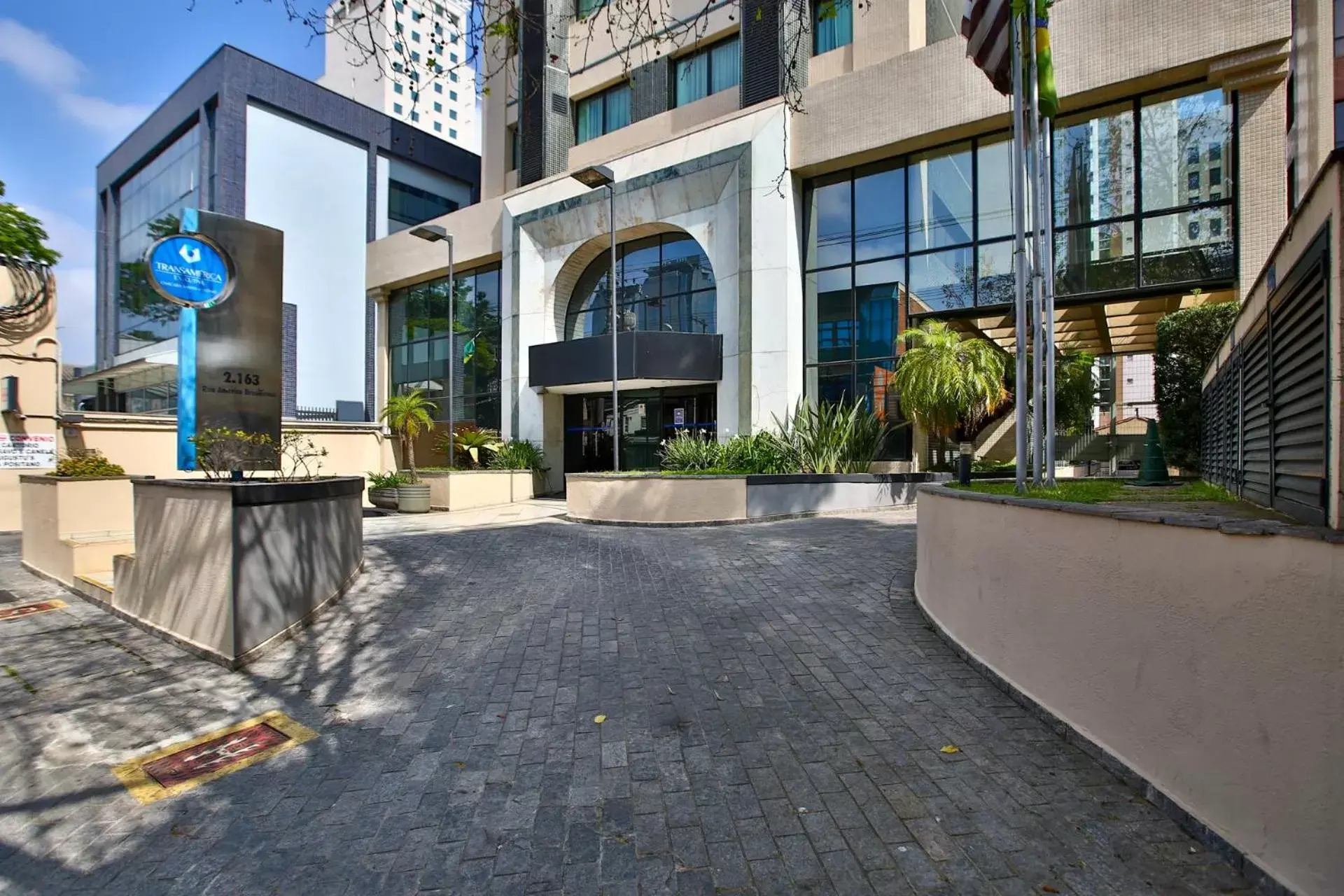 Facade/entrance, Property Building in Transamerica Executive Chácara Santo Antônio