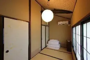 Bed in Kohaku an Machiya House