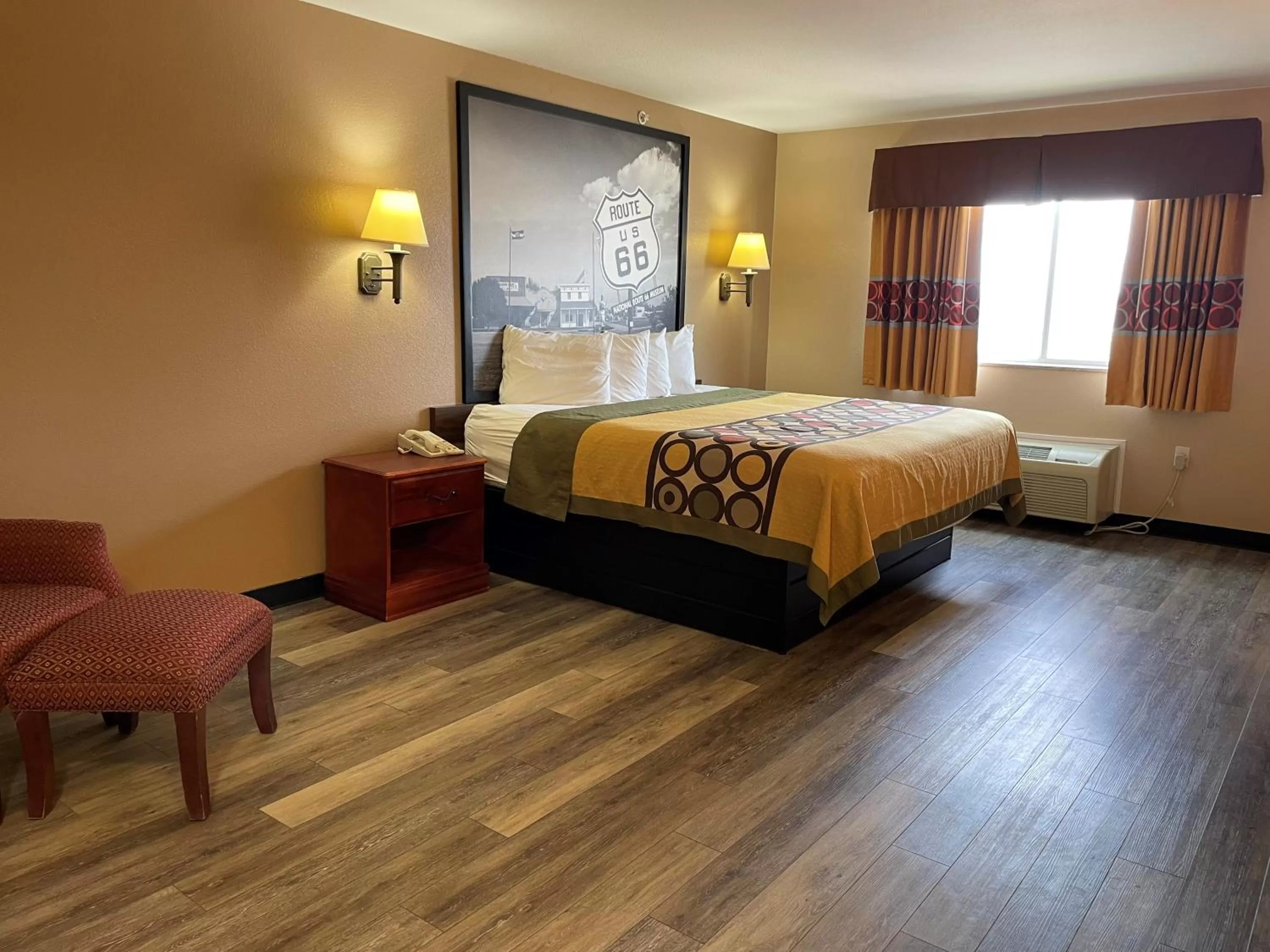 Bed in Super 8 by Wyndham Rolla