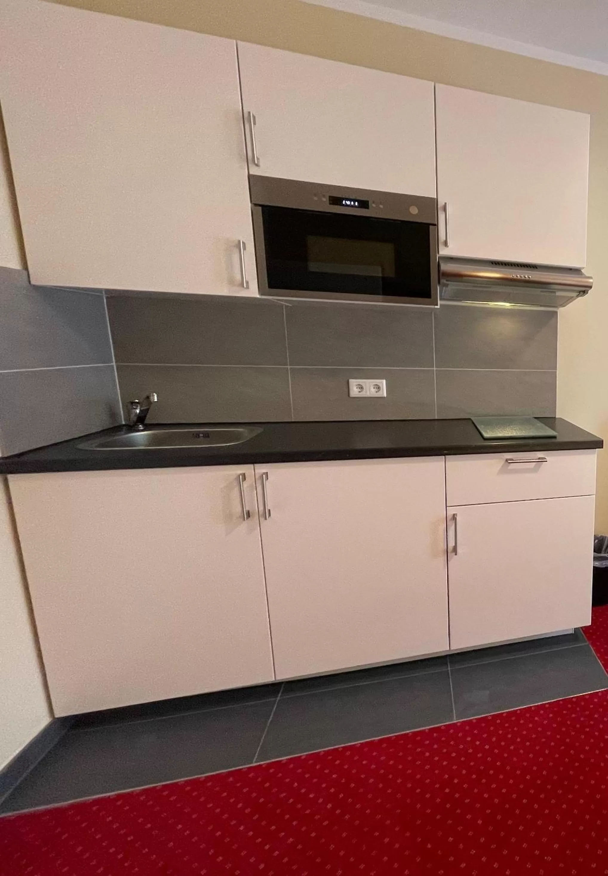 Kitchen or kitchenette in Palm Premium Hotel & Apartments