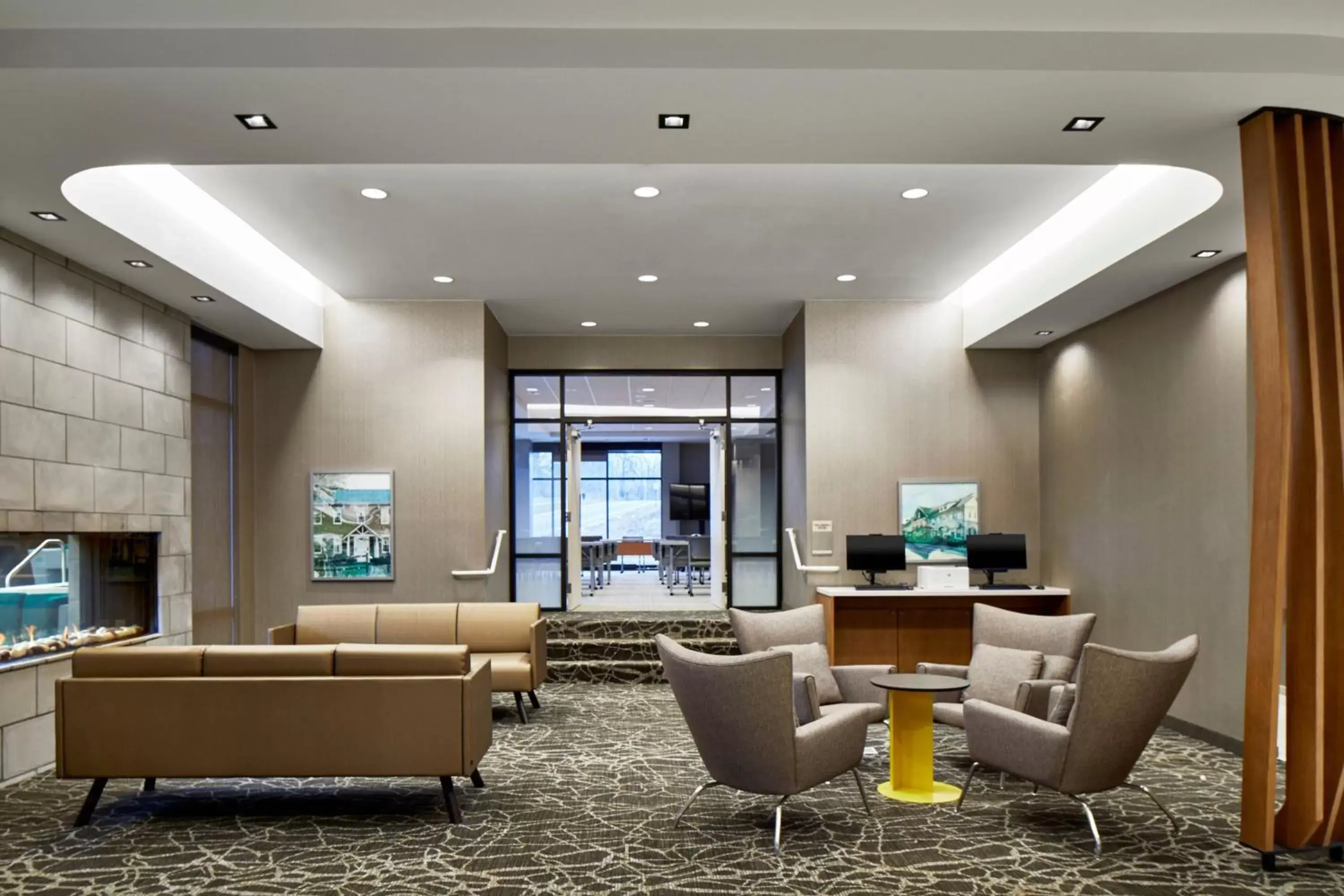 Lobby or reception in SpringHill Suites by Marriott Columbus Dublin