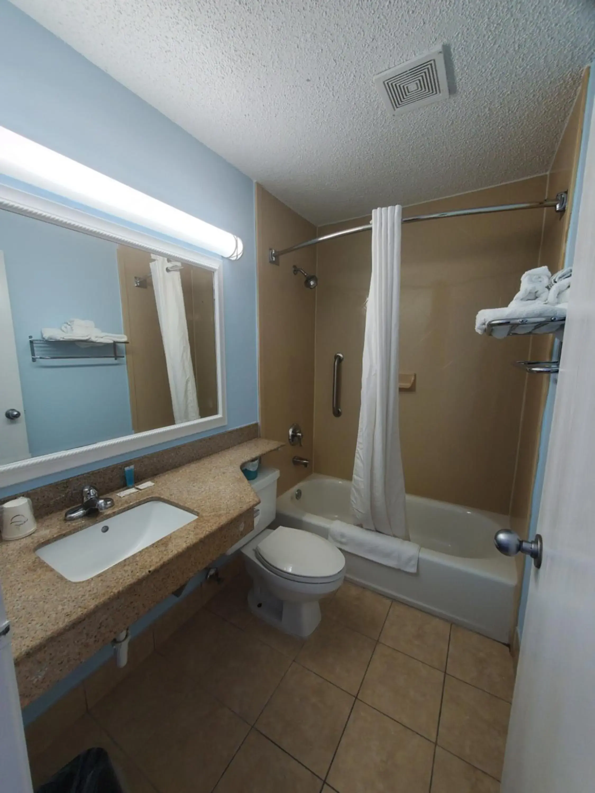 Bathroom in Coastal Inn & Suites