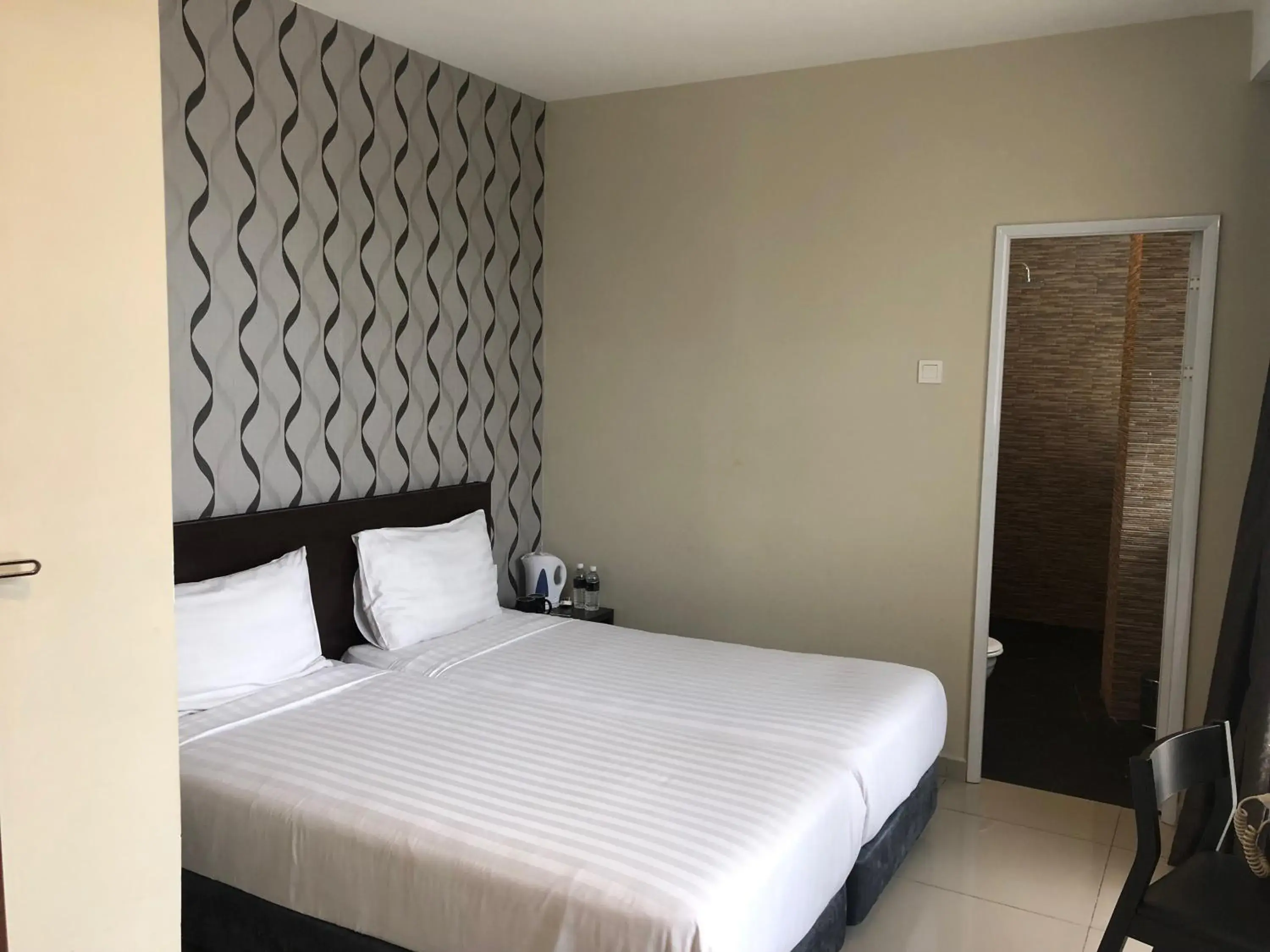 Bed in Izumi Hotel Bukit Bintang Kuala Lumpur