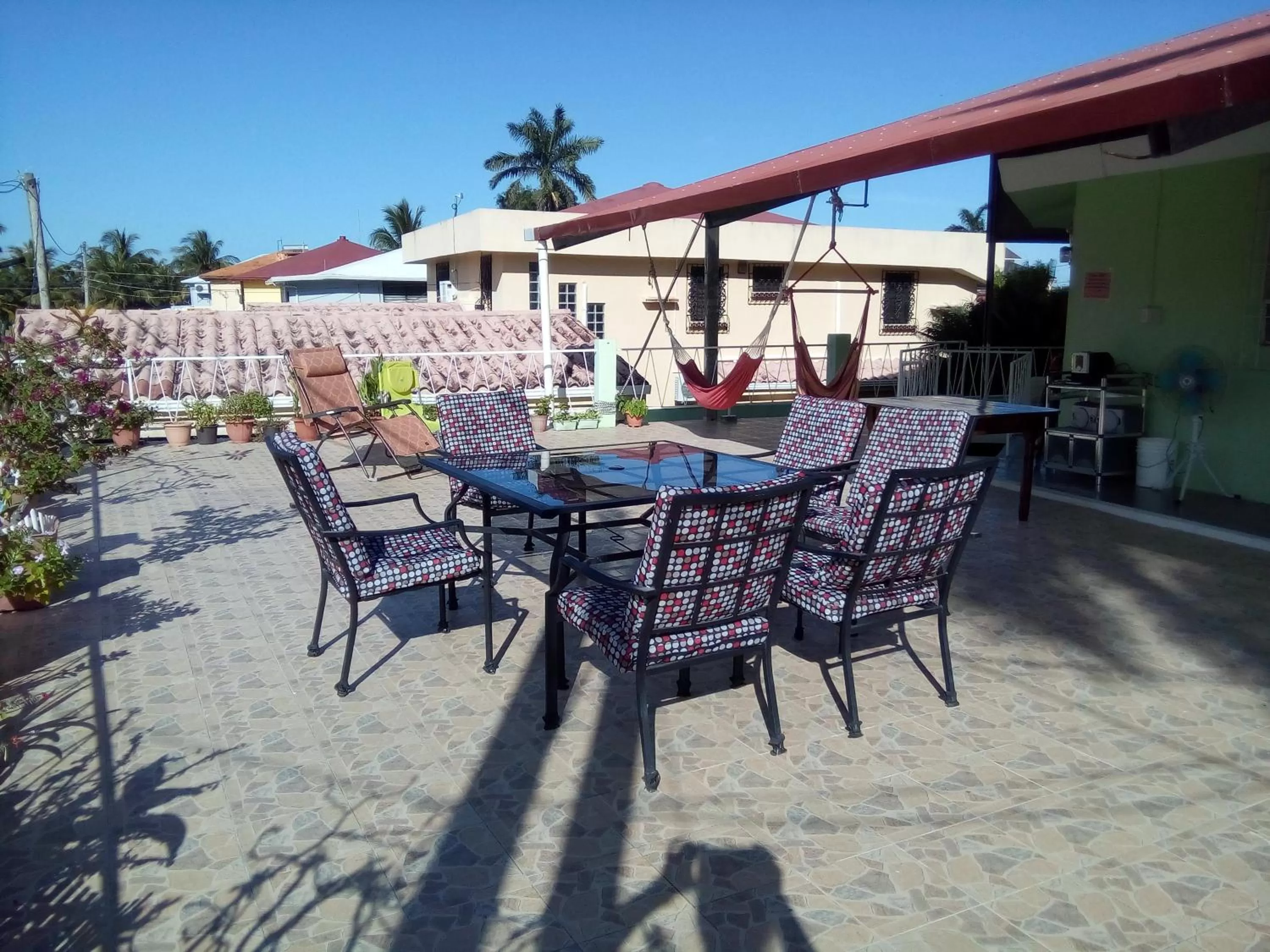 Patio in The Red Hut Inn