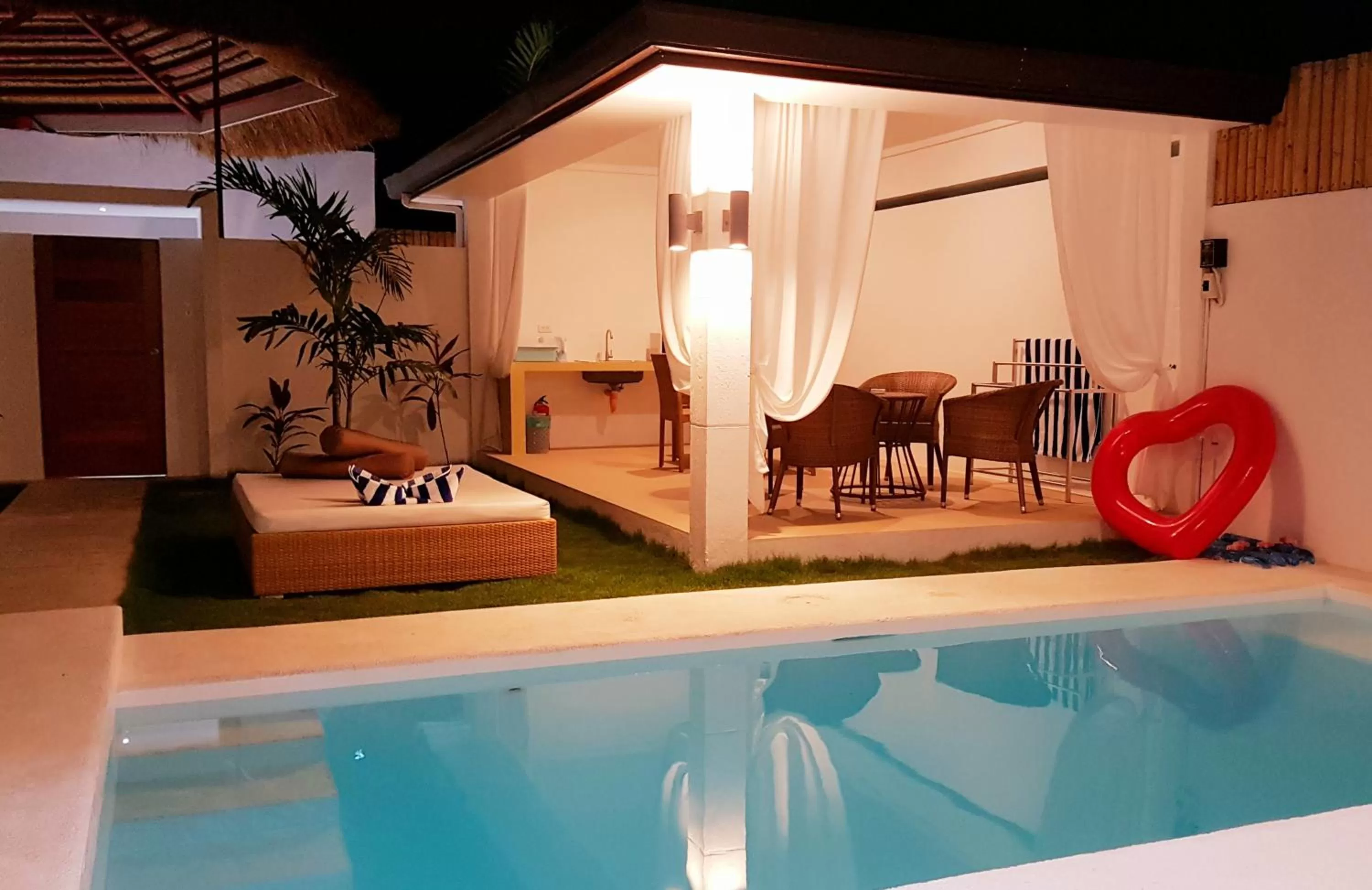 Patio in Montecarlo Villas Panglao