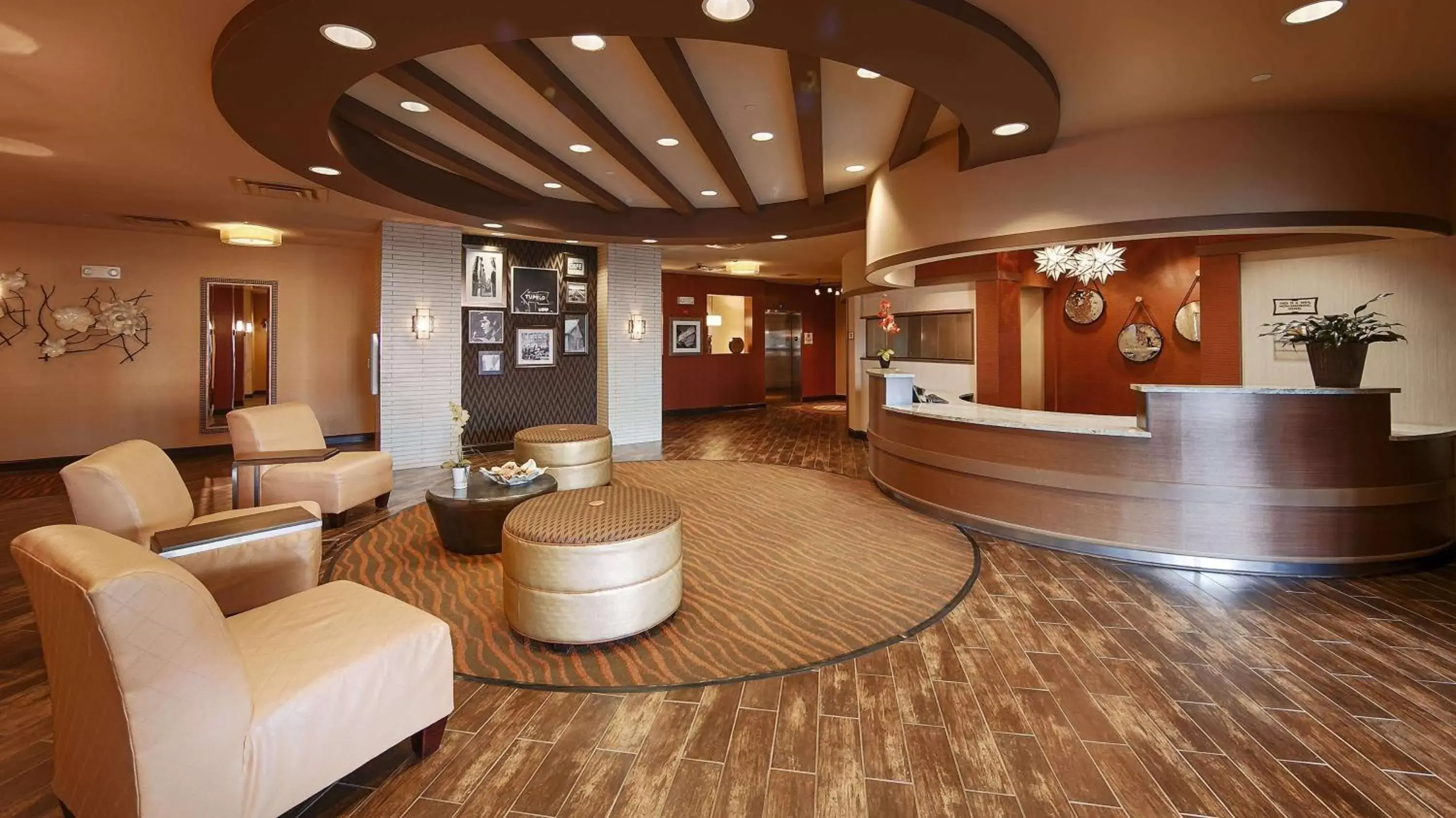 Lobby or reception, Lobby/Reception in Best Western Plus Tupelo Inn & Suites