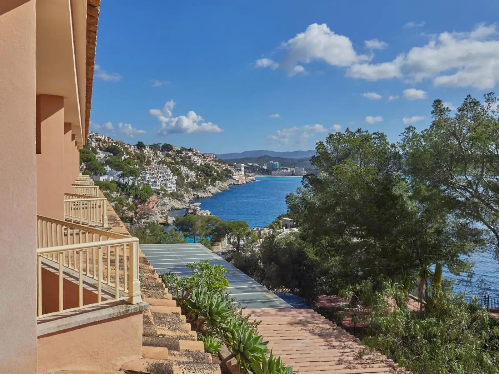 Balcony/Terrace, River View in Hotel Petit Cala Fornells