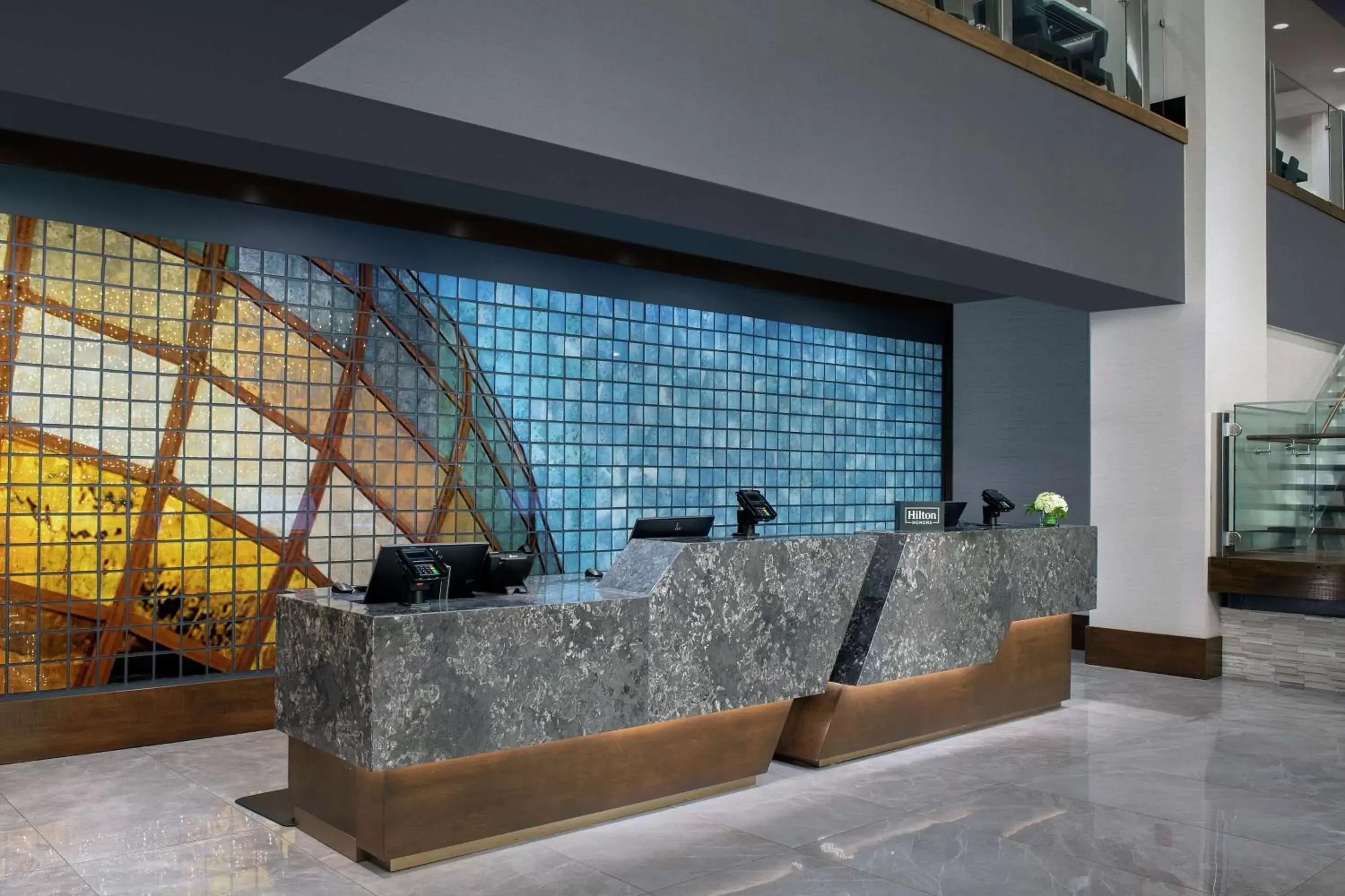 Lobby or reception in Embassy Suites By Hilton Knoxville Downtown