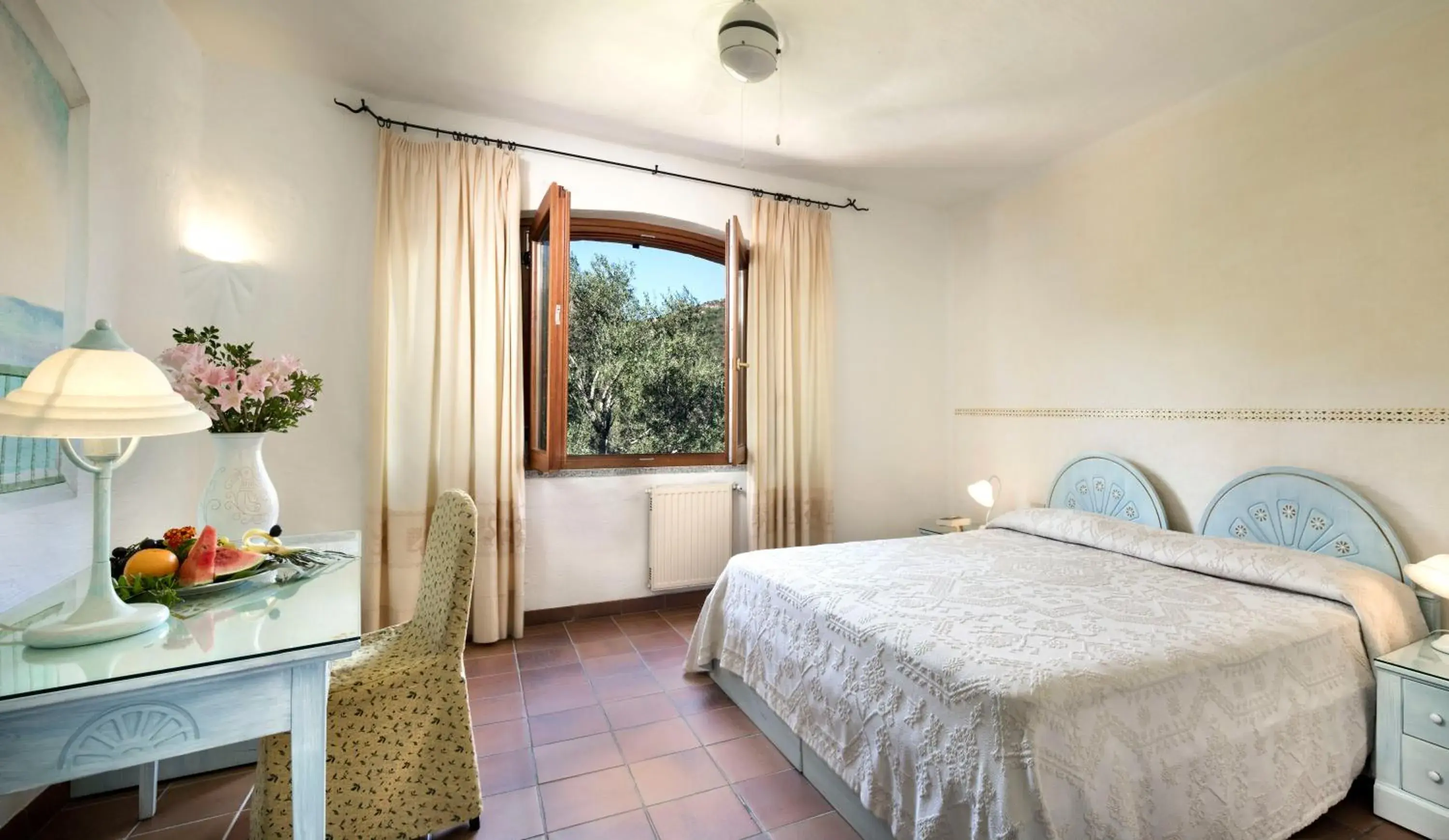 Bed in Hotel Rocce Sarde Bed in Hotel Rocce Sarde