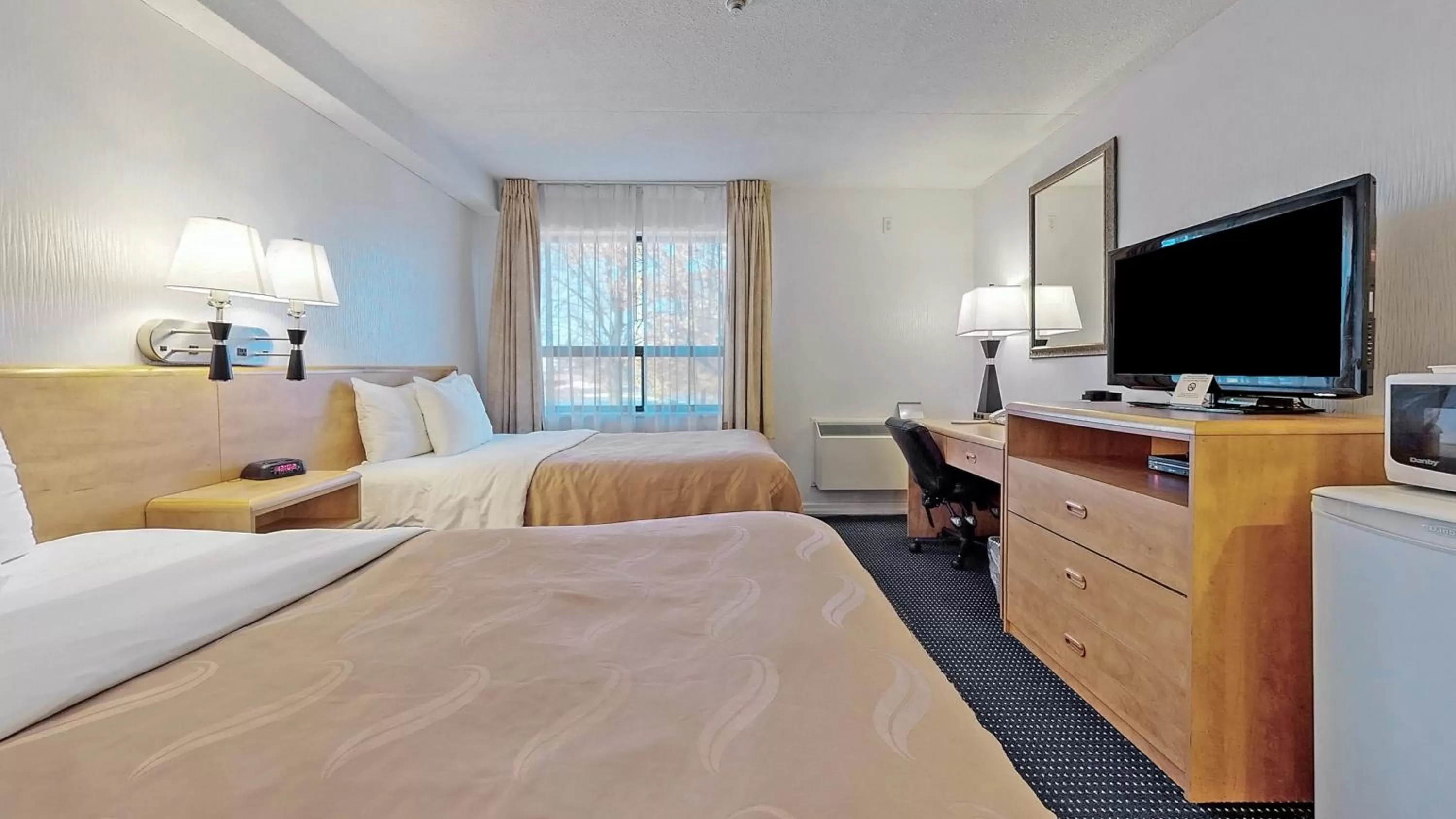 Standard Double Room with Two Double Beds - Non-Smoking in Quality Inn Arnprior