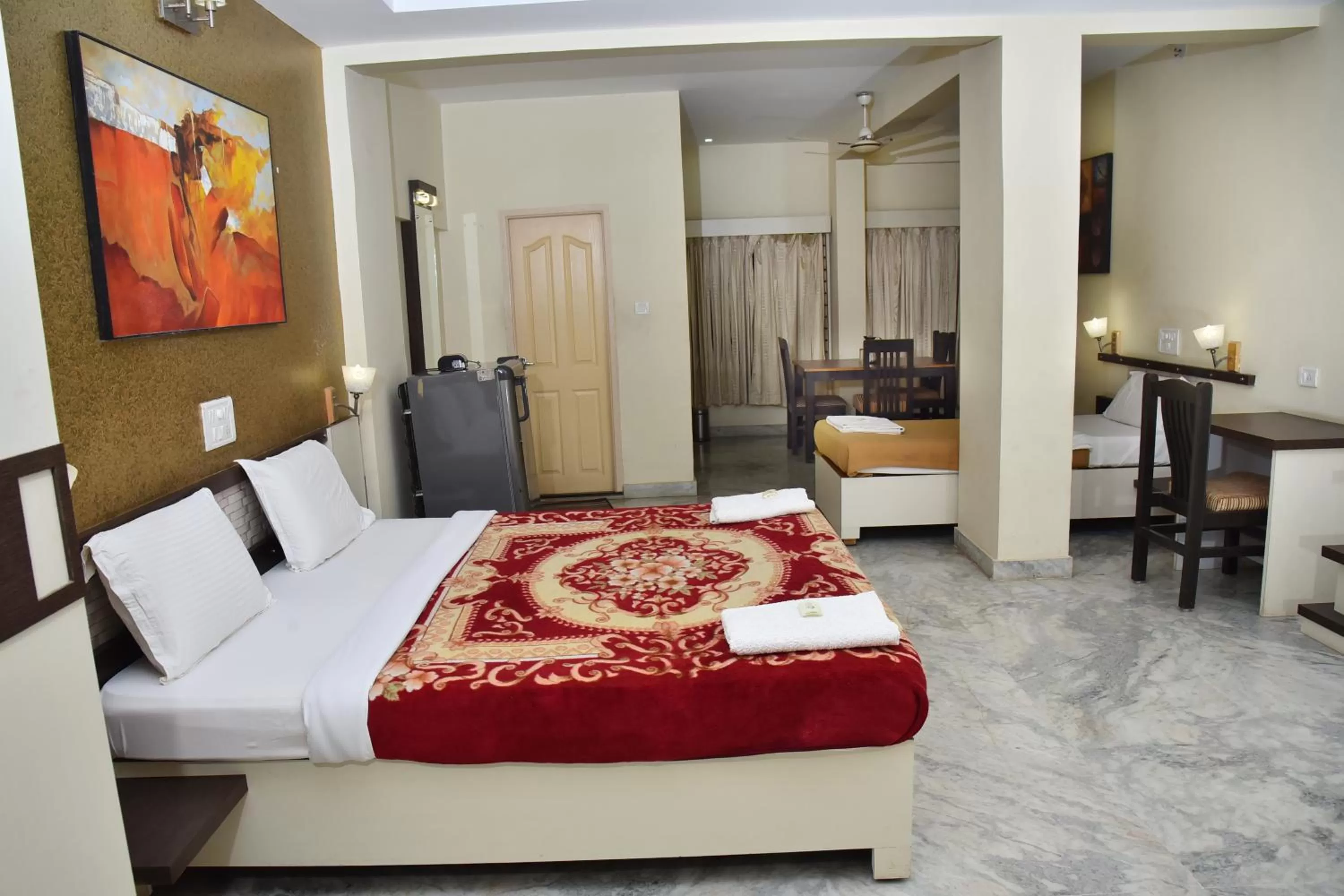 Bedroom, Bed in Hotel Ashlesh Manipal