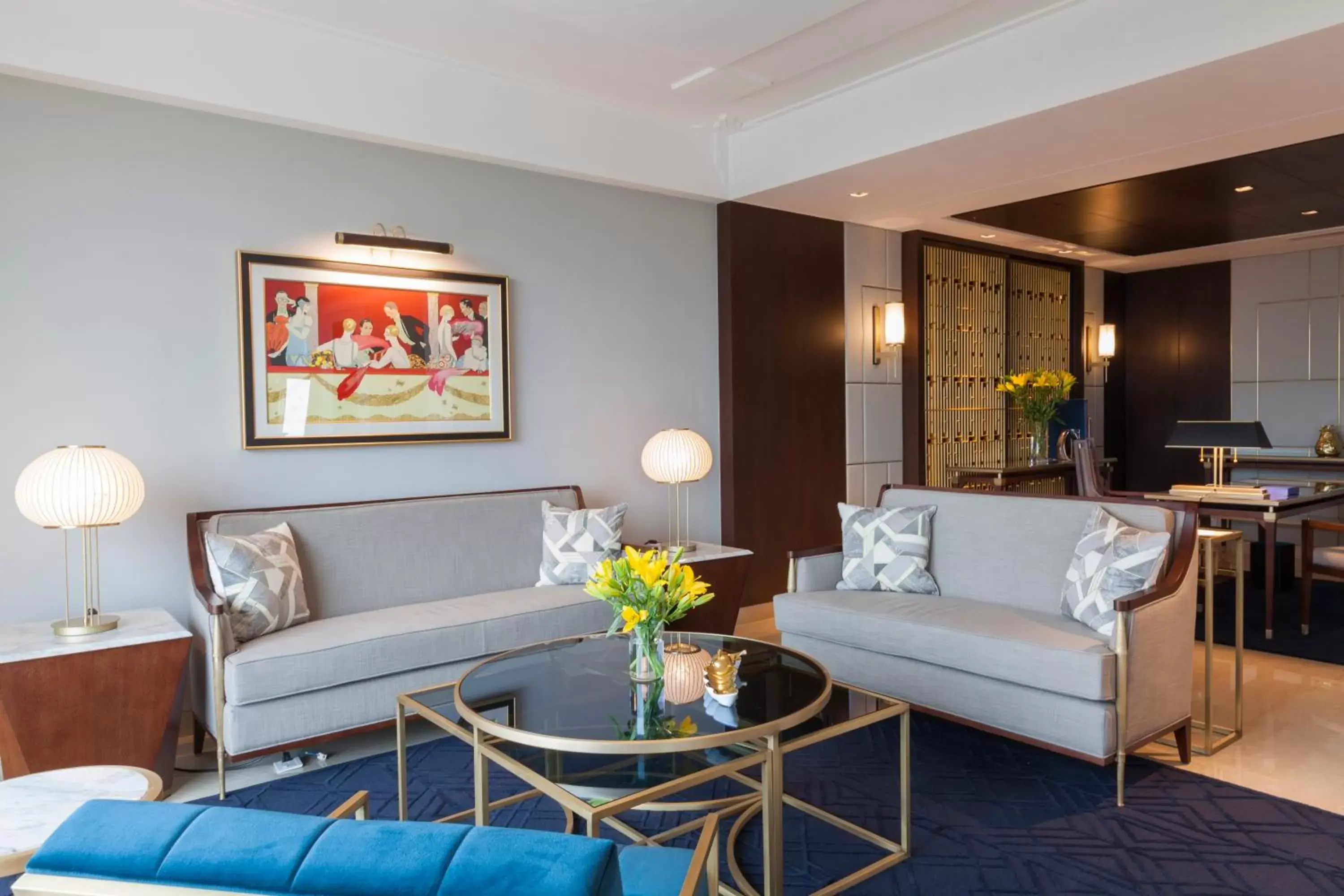 Living room, Seating Area in The Oberoi New Delhi