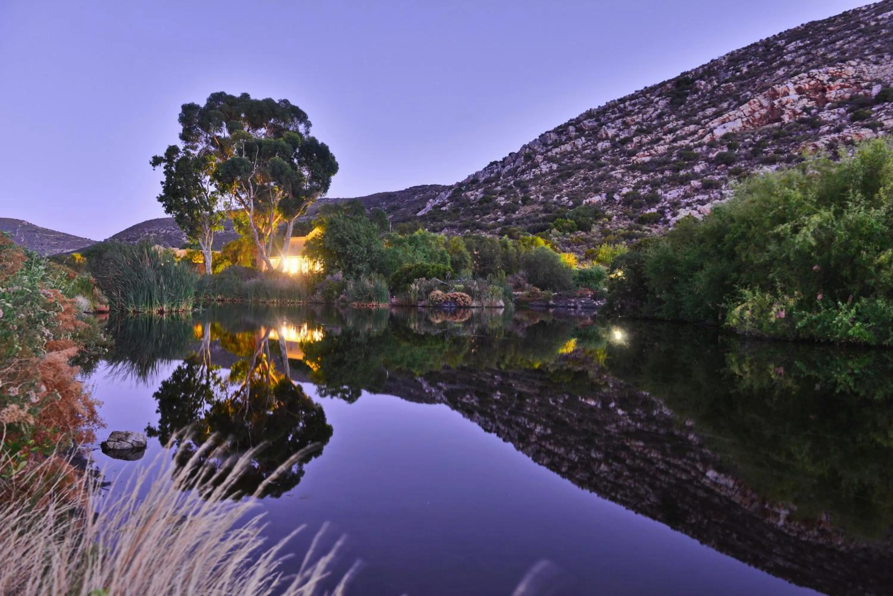 Natural landscape in Sanbona Wildlife Reserve