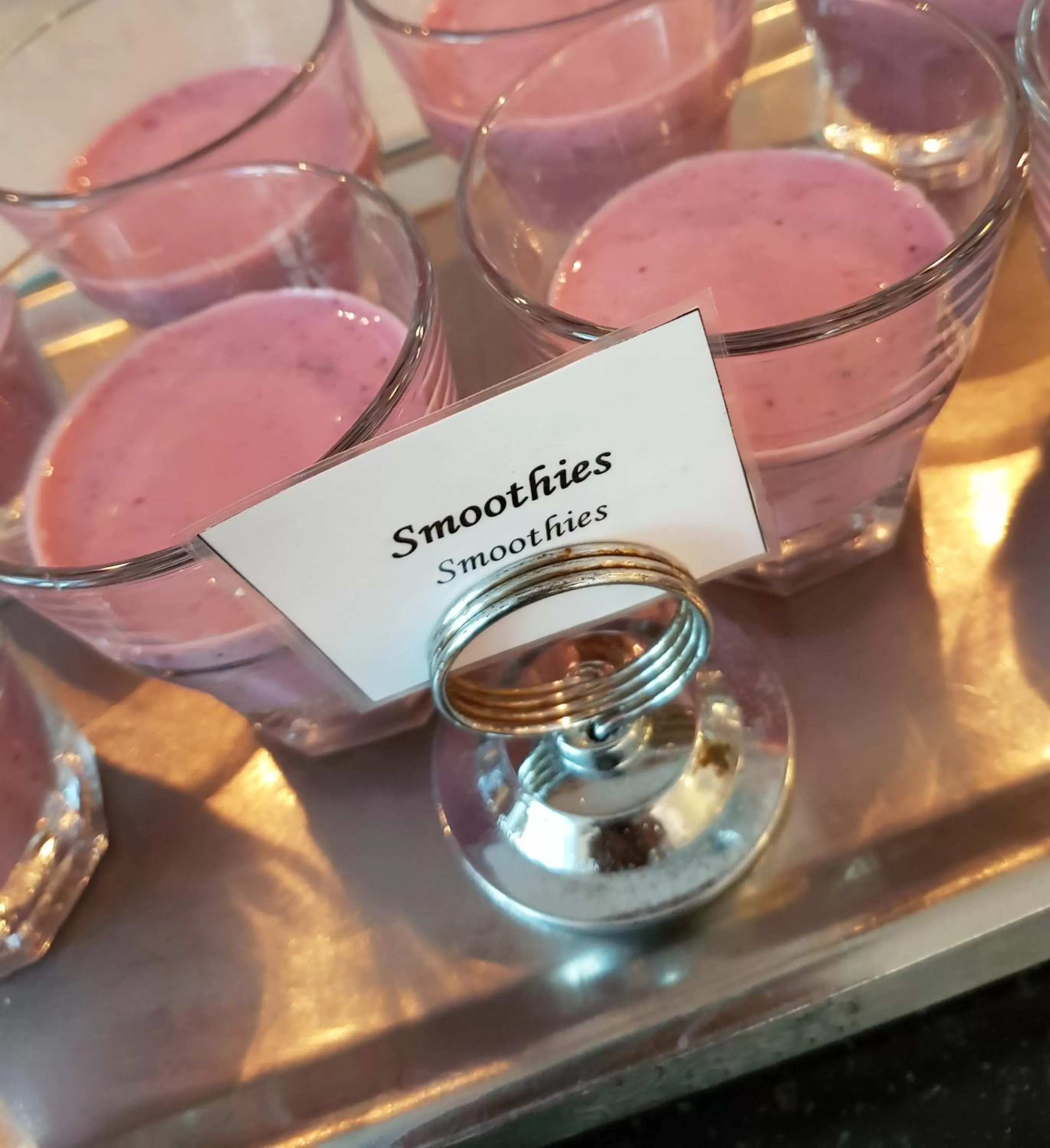 Food close-up in Hotell Aston