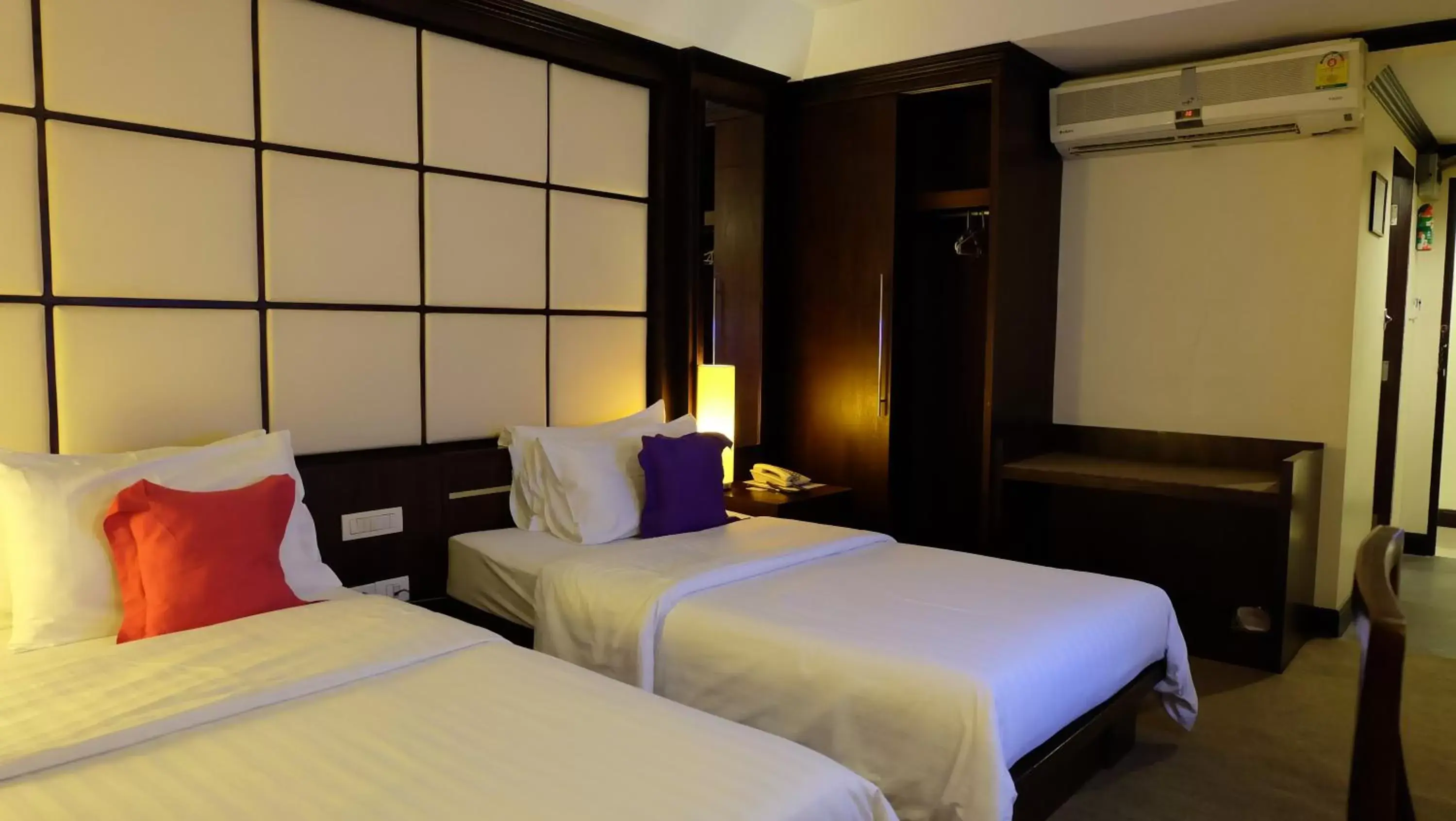 Bedroom, Bed in Grand Business Inn
