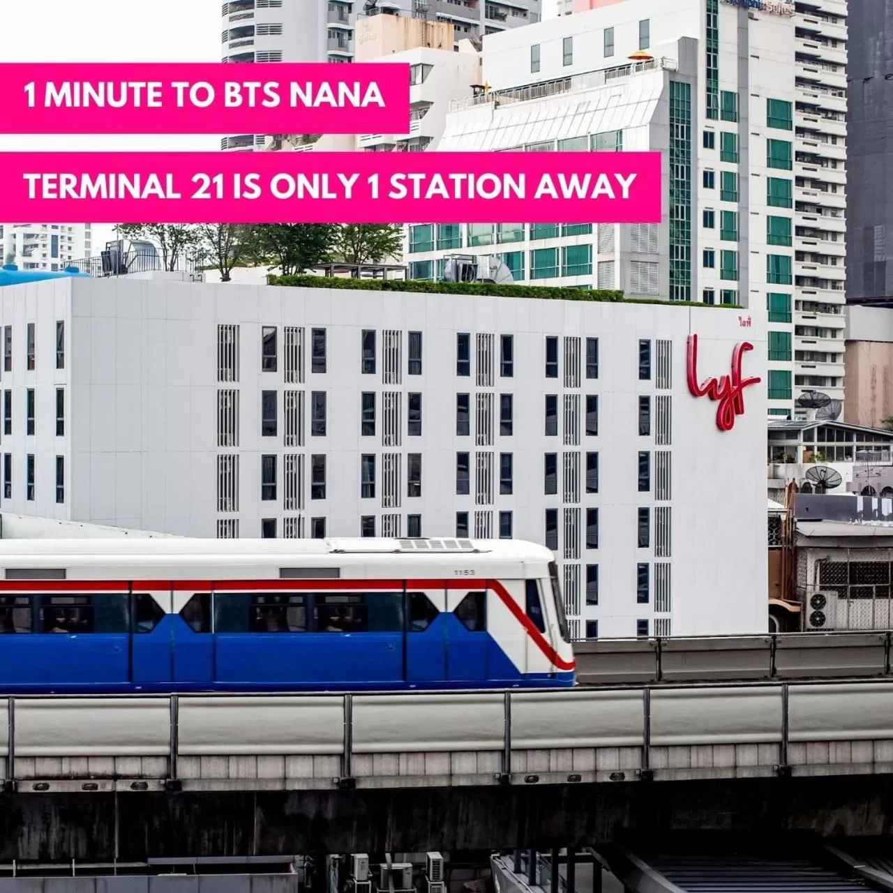 Property building in lyf Sukhumvit 8 Bangkok