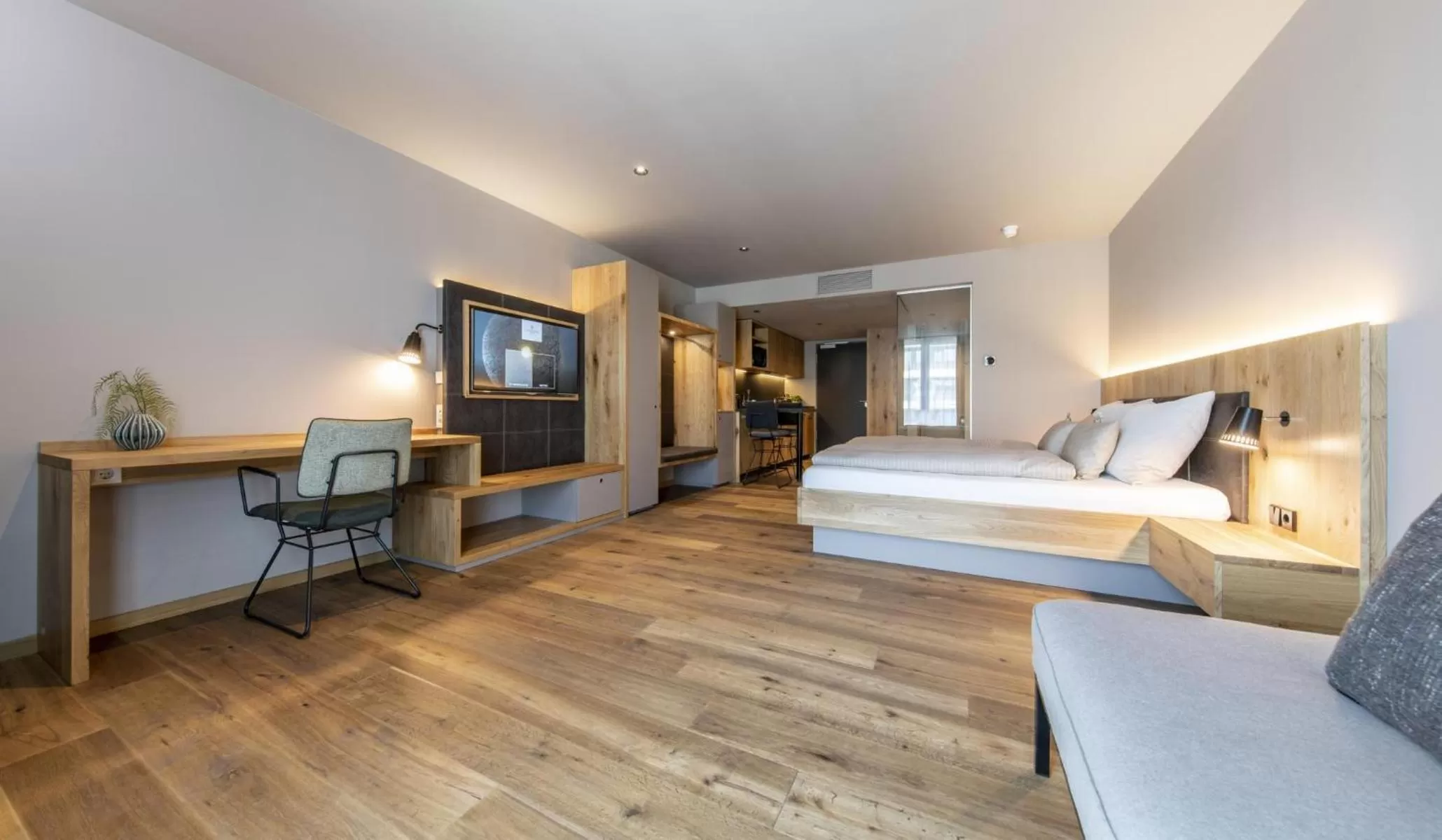 Photo of the whole room, Bed in AKZENT Hotel Laupheimer Hof