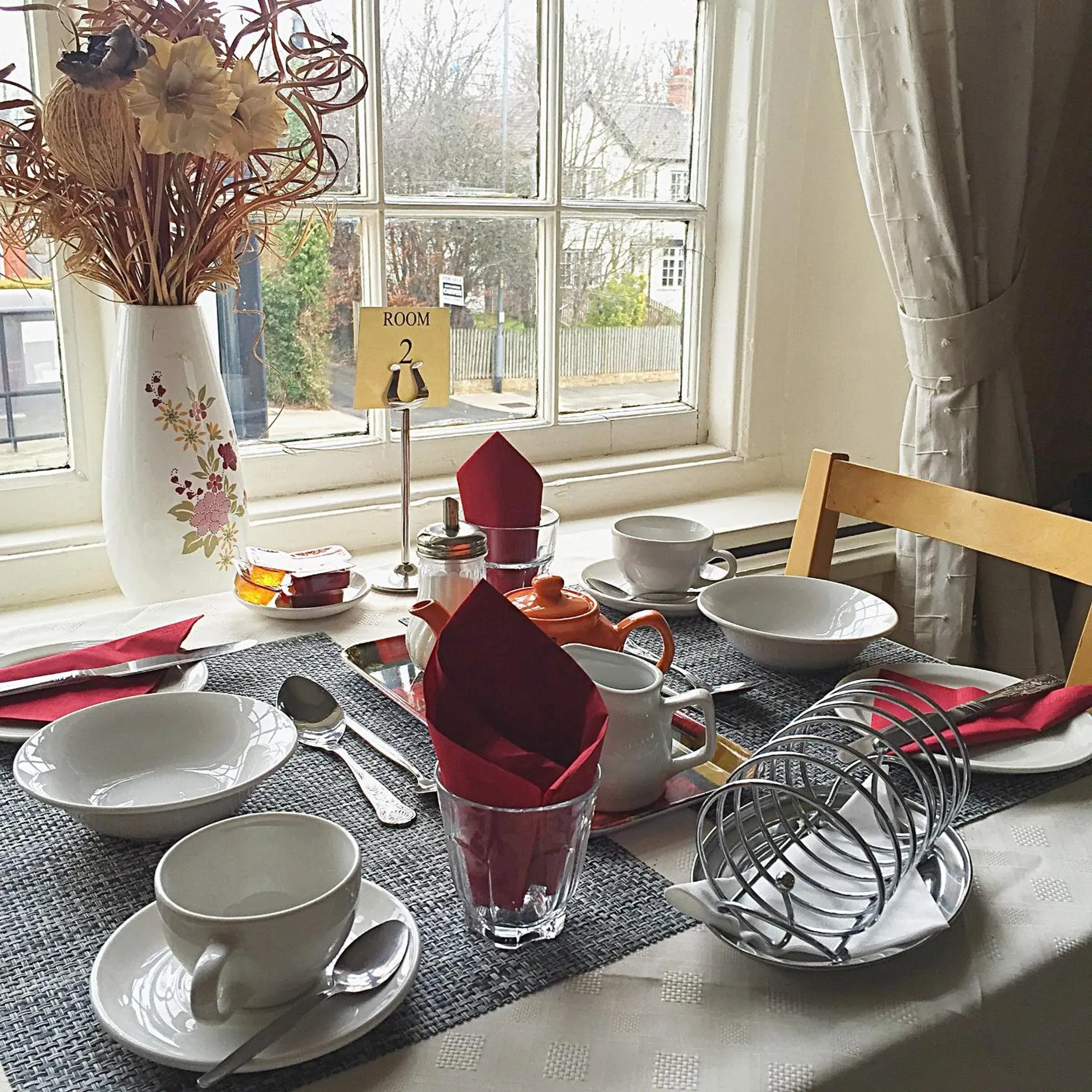 Continental breakfast in The Stockton Arms