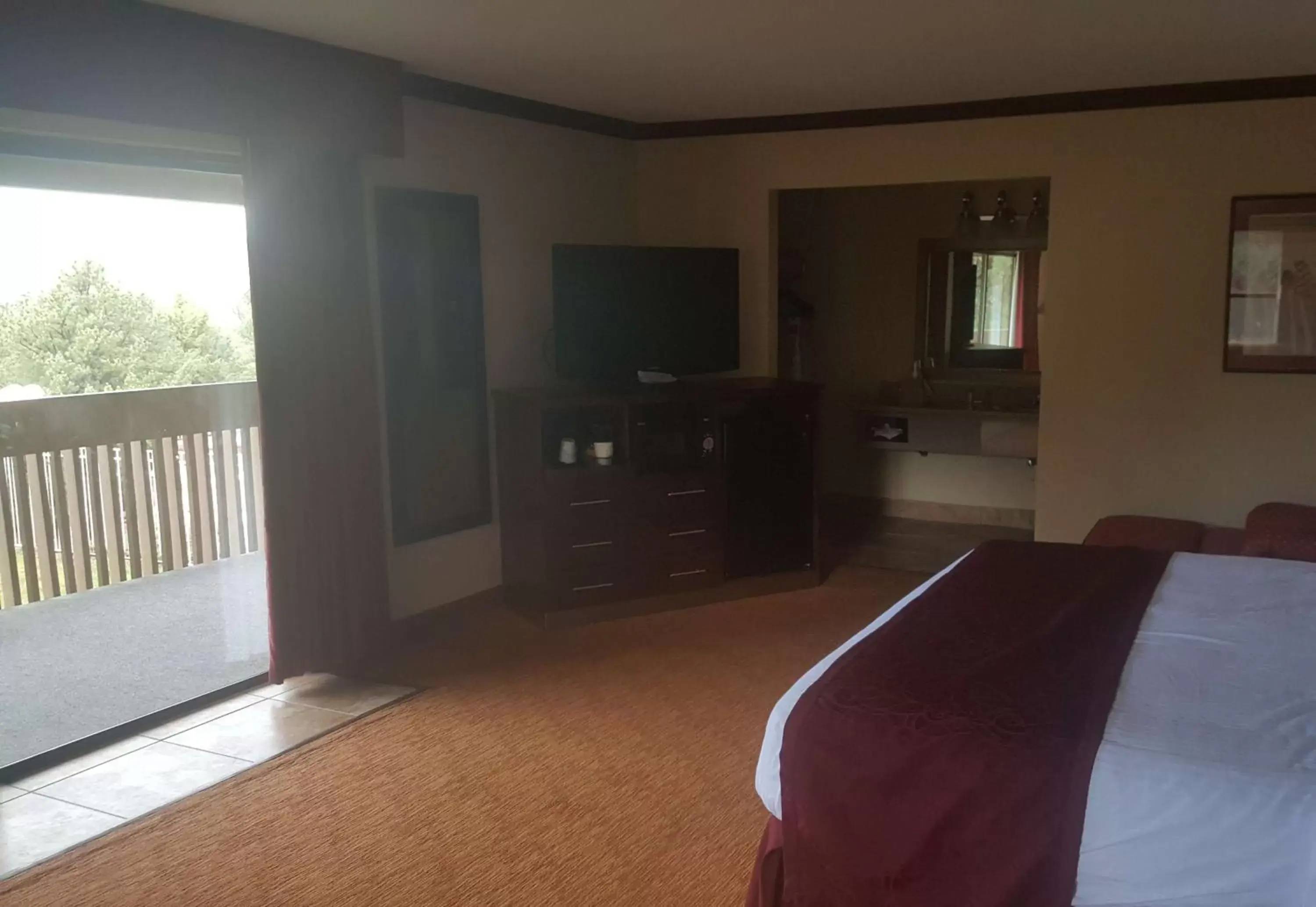 Photo of the whole room, TV/Entertainment Center in Best Western Pine Springs Inn