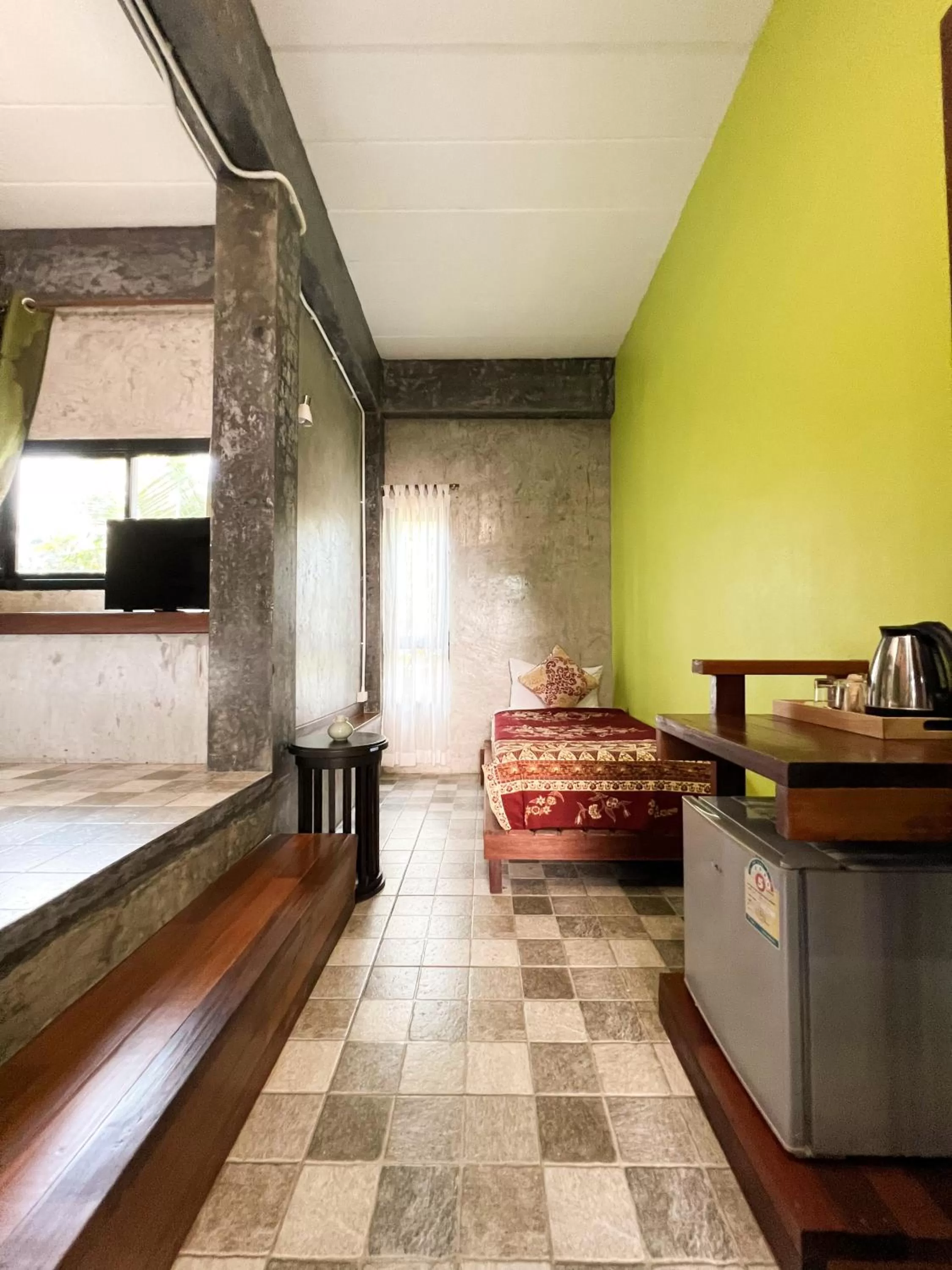 Living room, Bed in Aonang Third Place Hometel