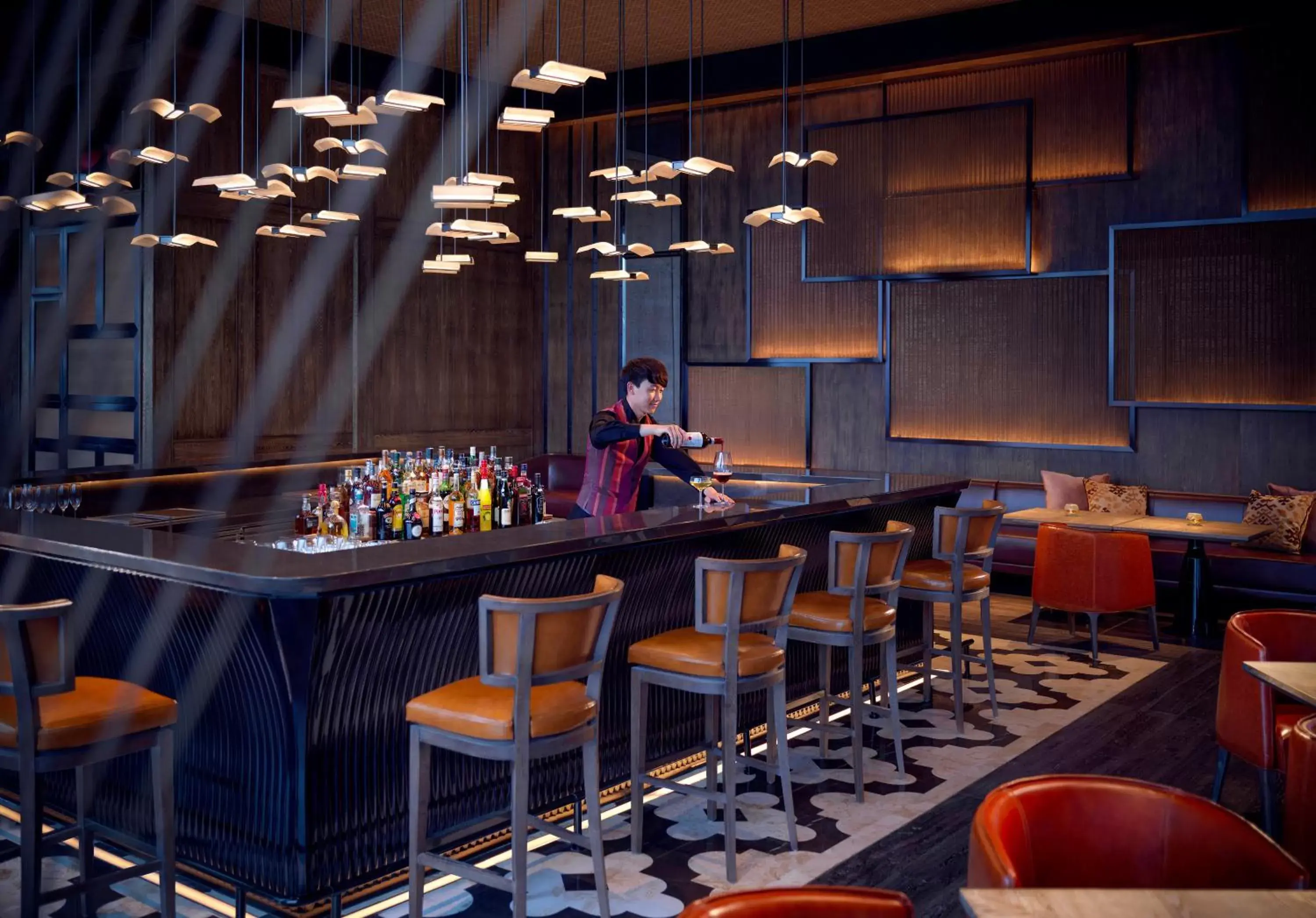 Lounge or bar in Grand Hyatt Xi'an