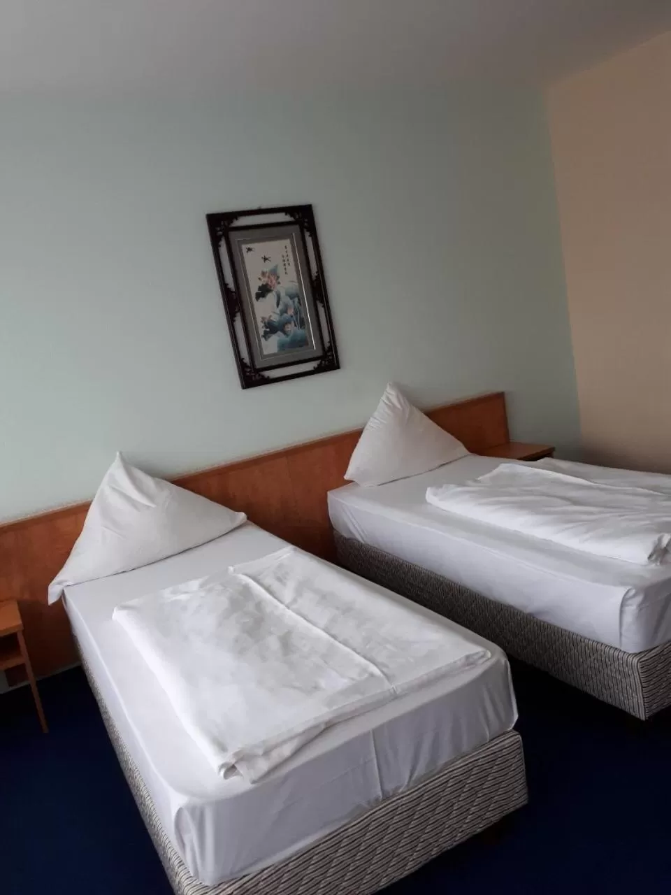 Bed in Hotel Am Flughafen