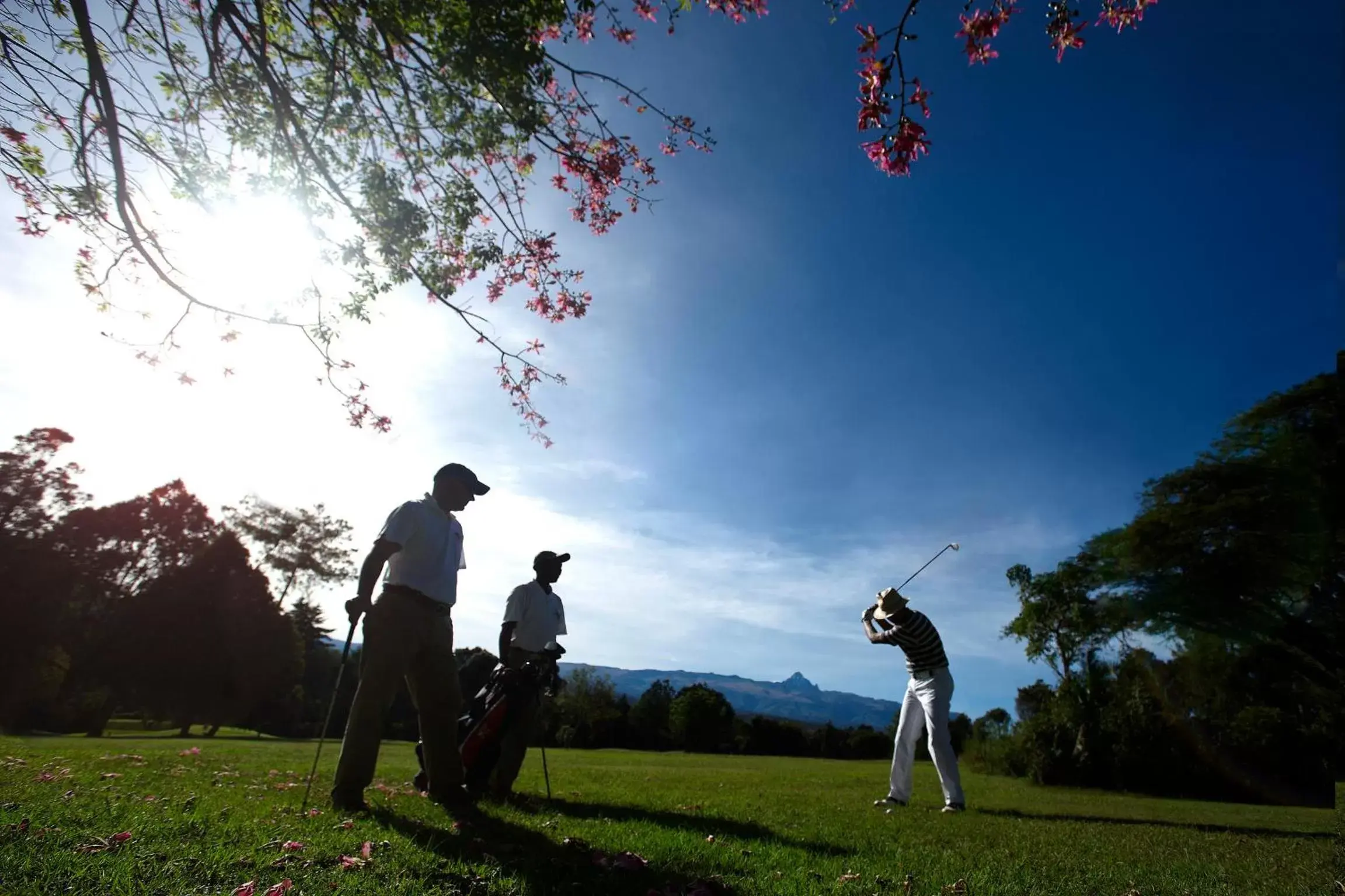 Golfcourse, Guests in Fairmont Mount Kenya Safari Club