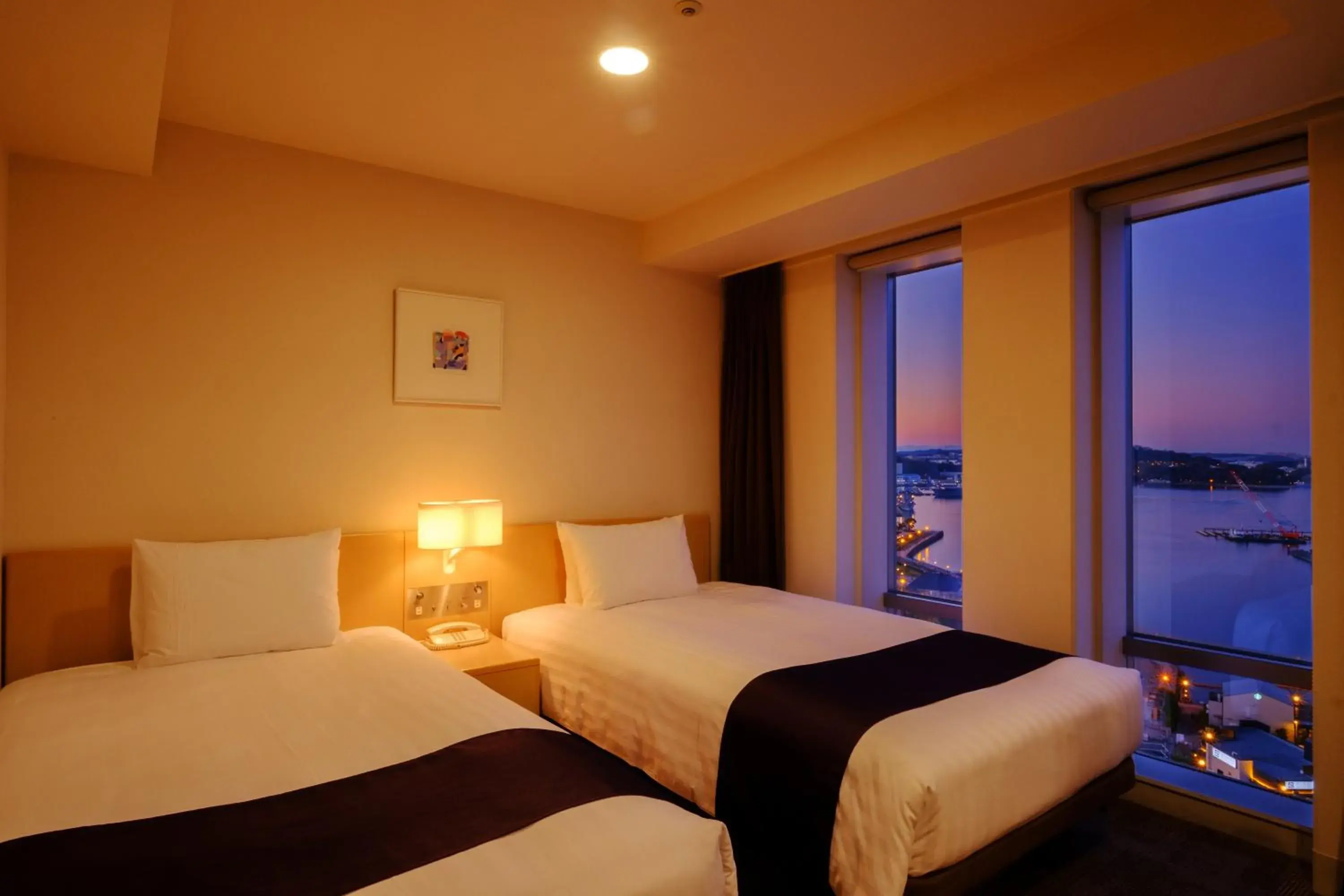 Bed in Mercure Hotel Yokosuka