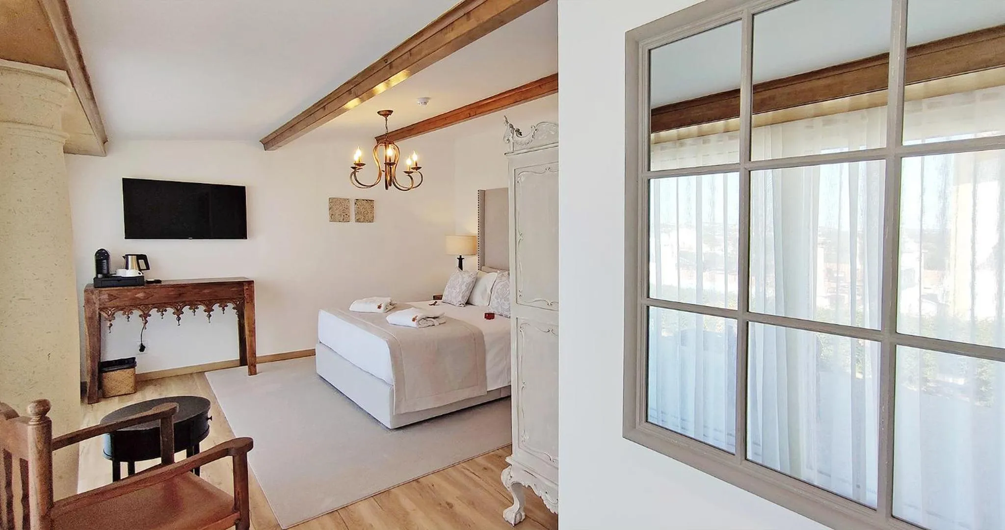 Bed in Hotel Real d Obidos