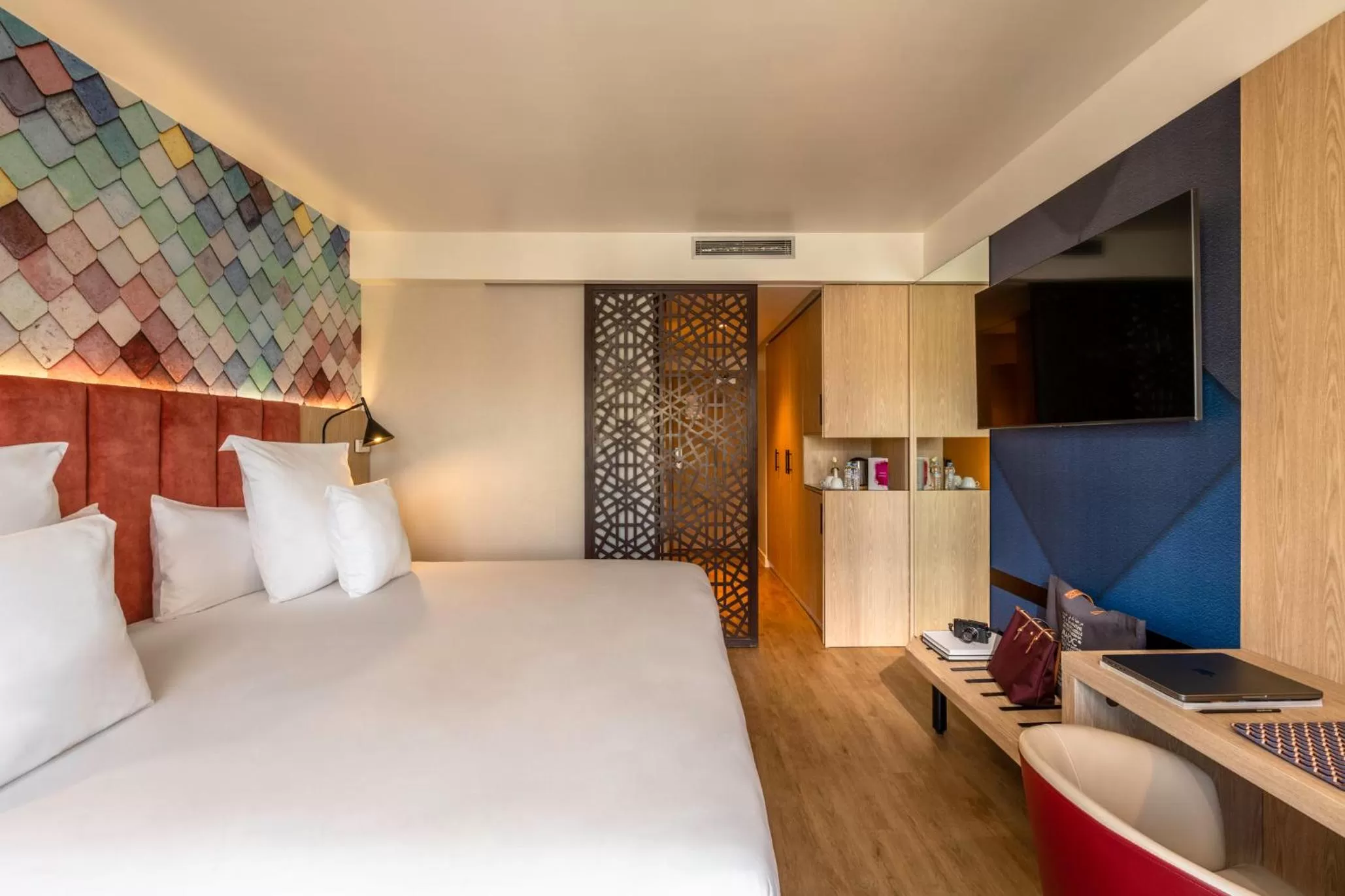 Coffee/tea facilities, Bed in Barceló Fès Medina