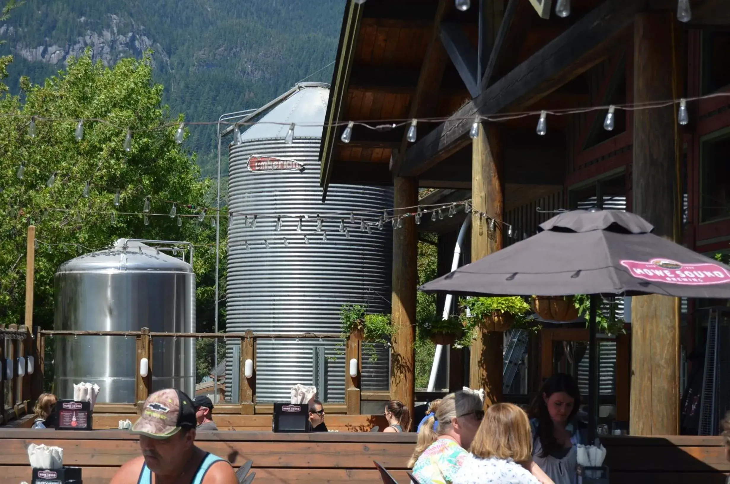 Patio in Howe Sound Inn & Brewing Company