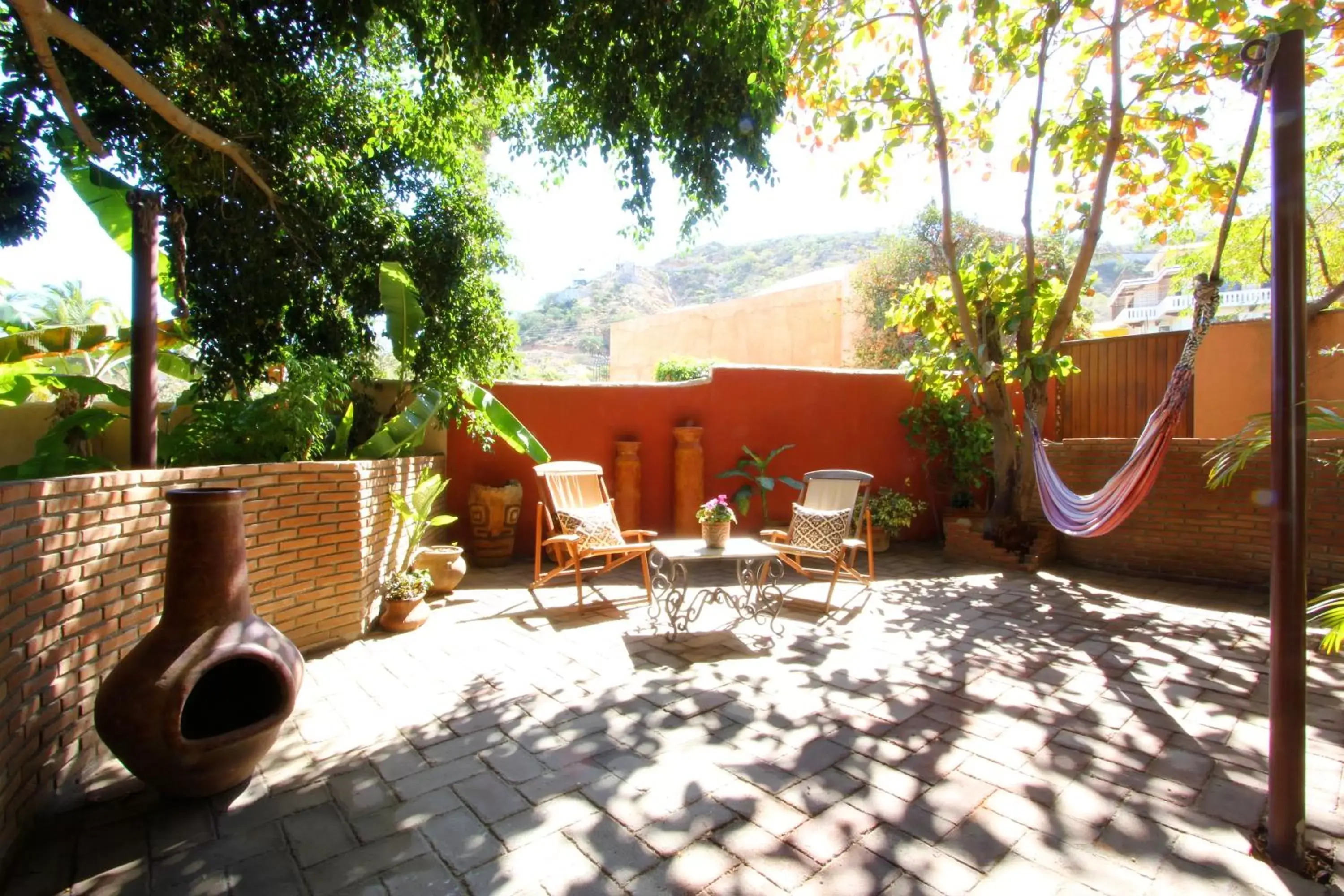 Patio in The Bungalows Hotel